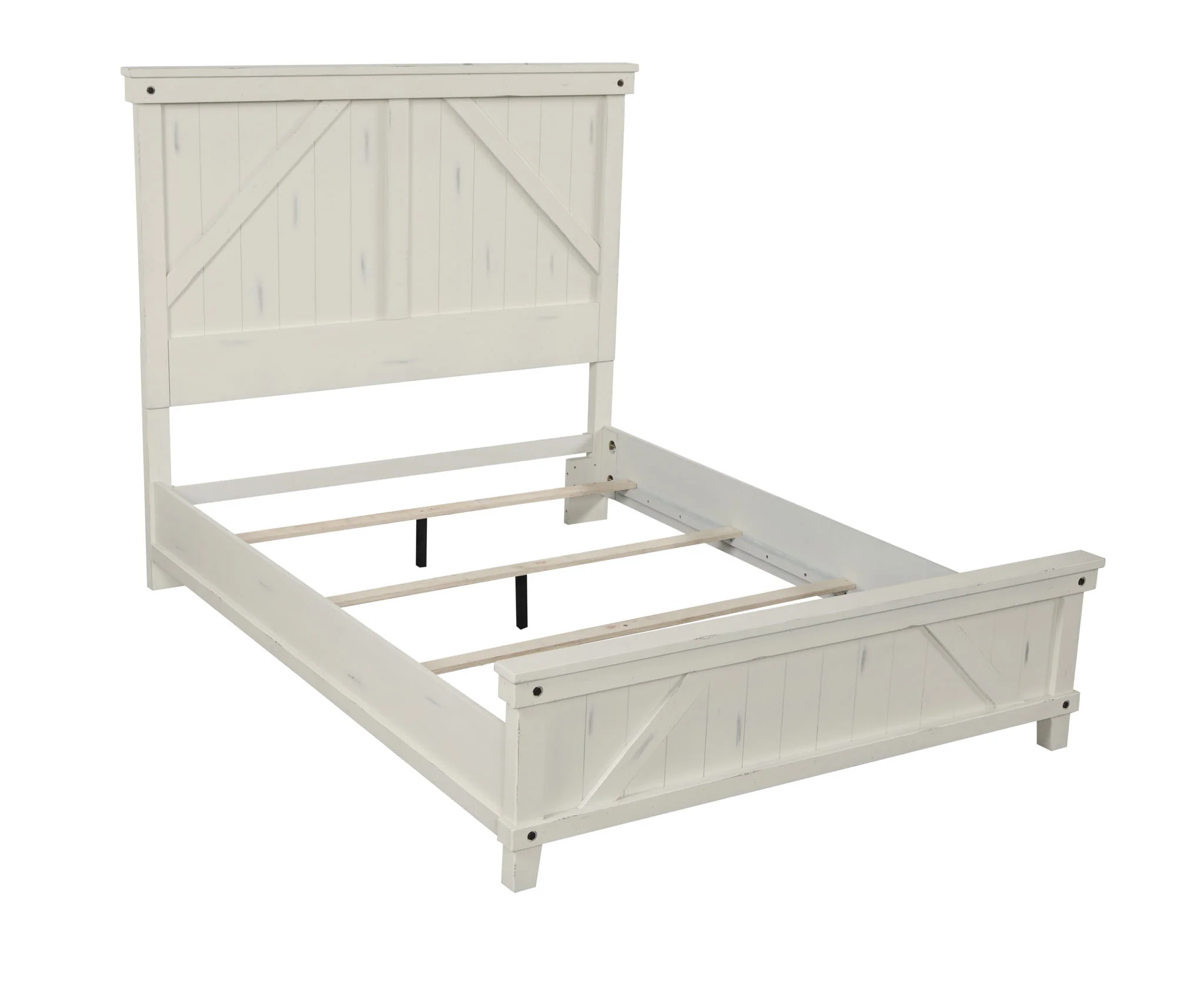 Industrial Farmhouse Bed - Image 5