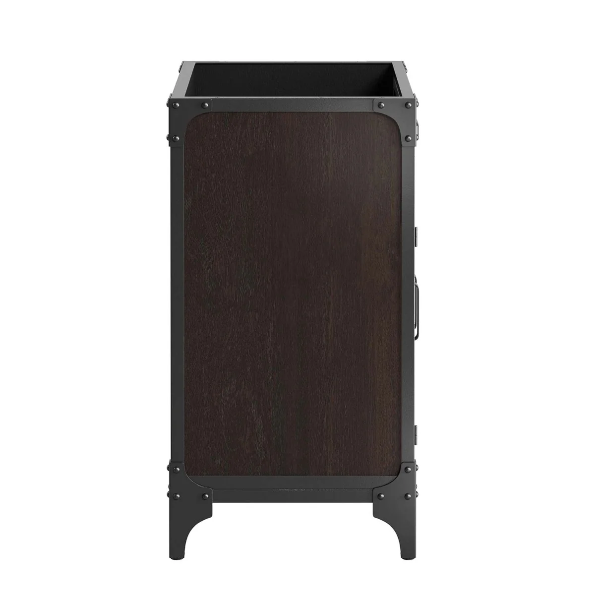Industrial Modern Bathroom Vanity Cabinet – Sink Basin Not Included (Multiple Sizes) - Image 13