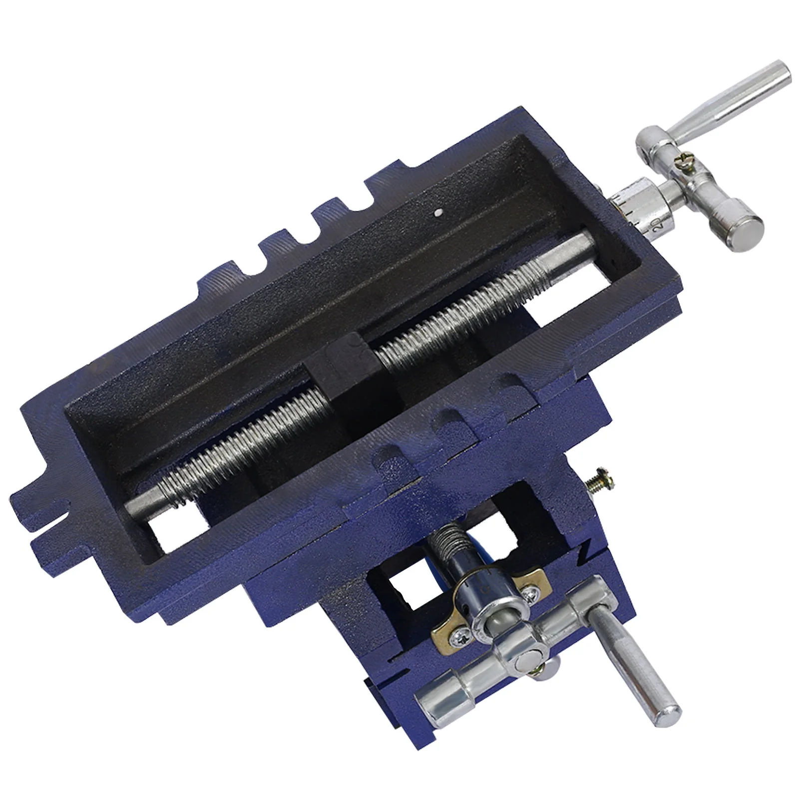 Industrial Quality Cross Slide Vise, Drill Press Metal Milling 2 Way X - Y - Image 14