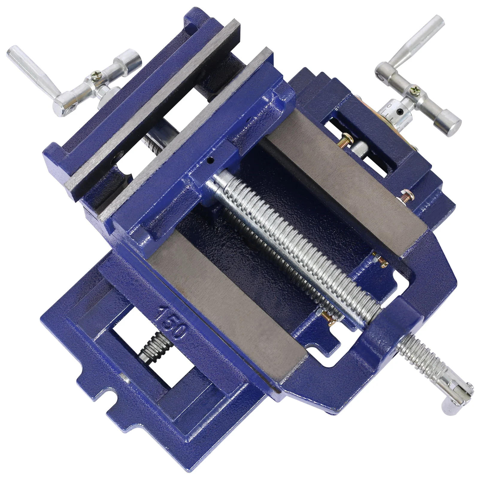 Industrial Quality Cross Slide Vise, Drill Press Metal Milling 2 Way X - Y - Image 9