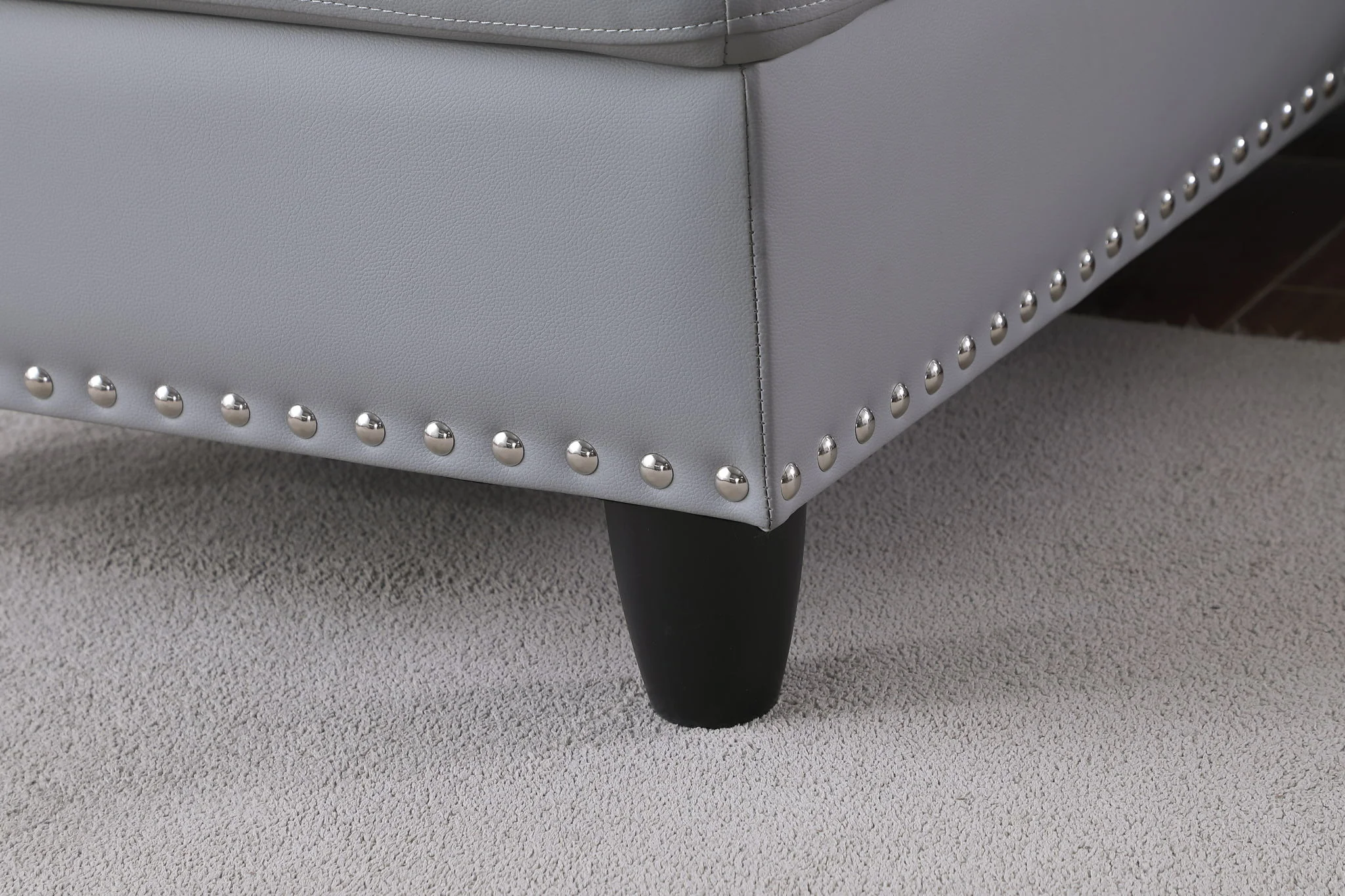 Irine - Sectional Sofa With Ottoman - Gray - Image 7