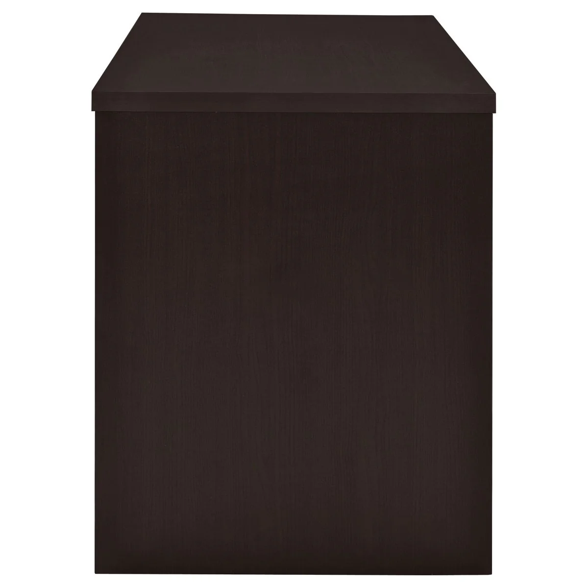 Irving 47-Inch 2-Drawer Office Computer Desk Cappuccino - Image 4