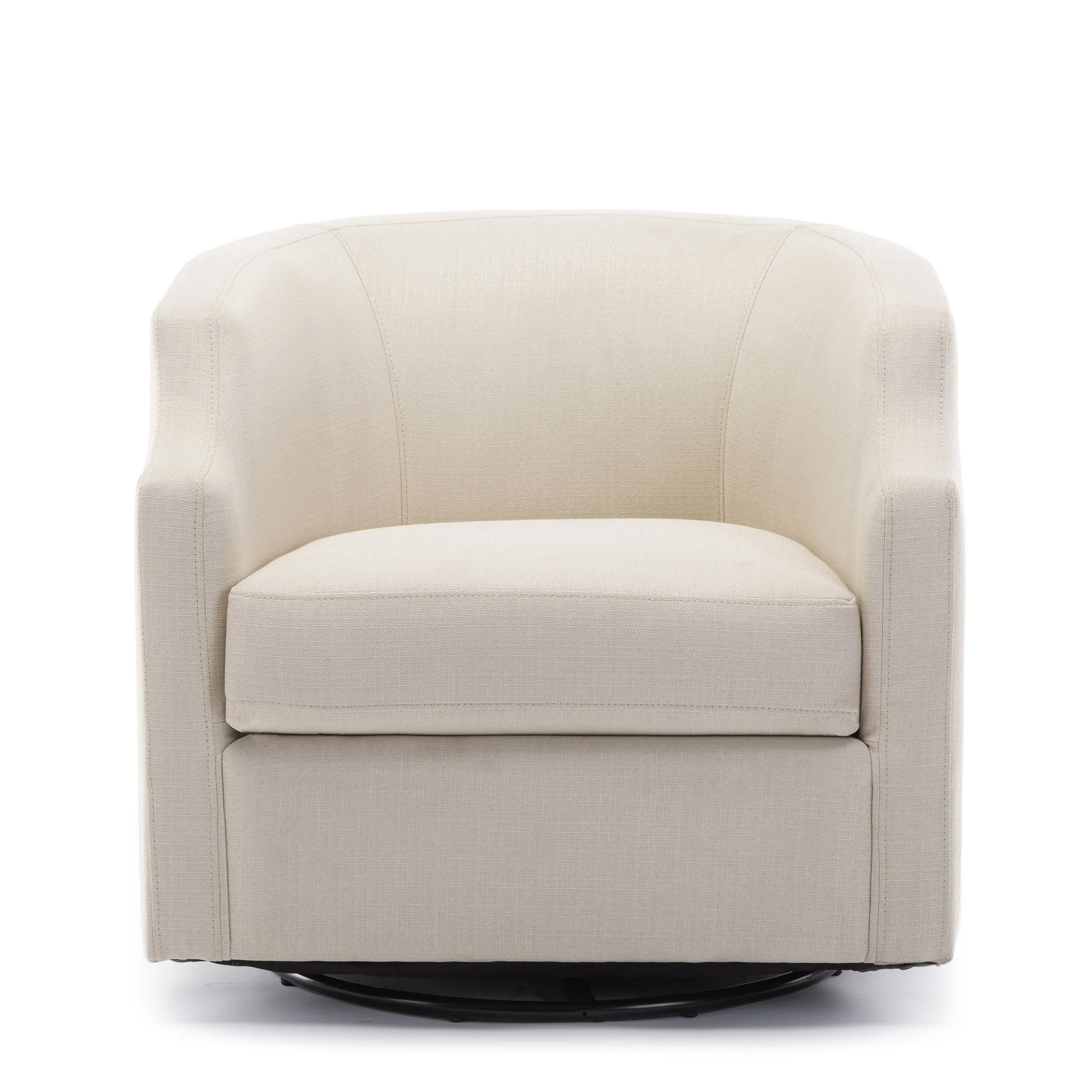 Isabelle - Swivel Glider Barrel Chair - Image 6