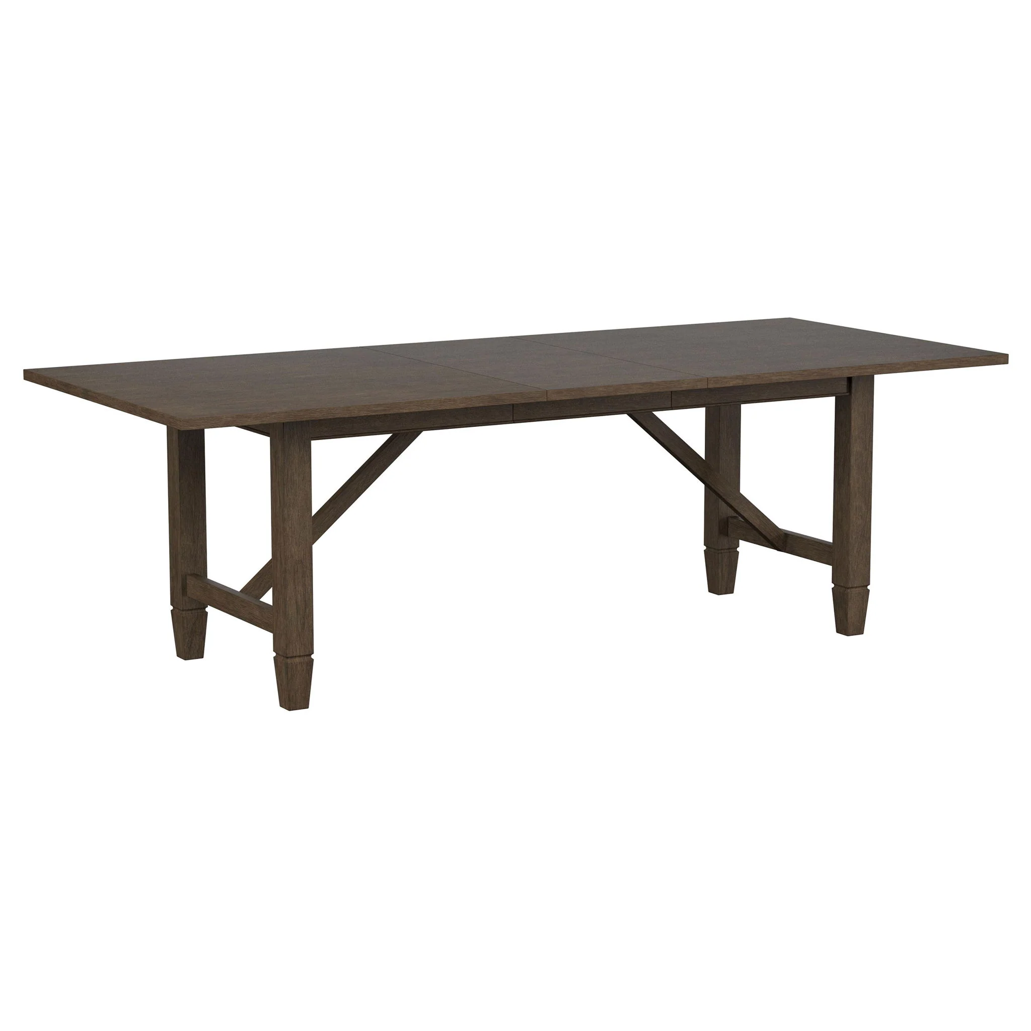 Jamie - Rectangular Dining Table With Extension Leaf - Light Brown - Image 9