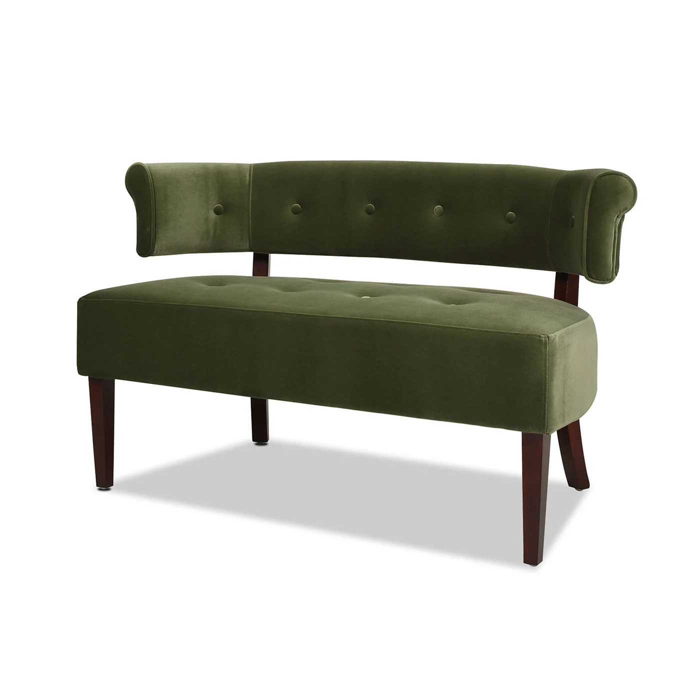 Jared - Versatile Roll Arm Tufted Bench Settee - Image 18