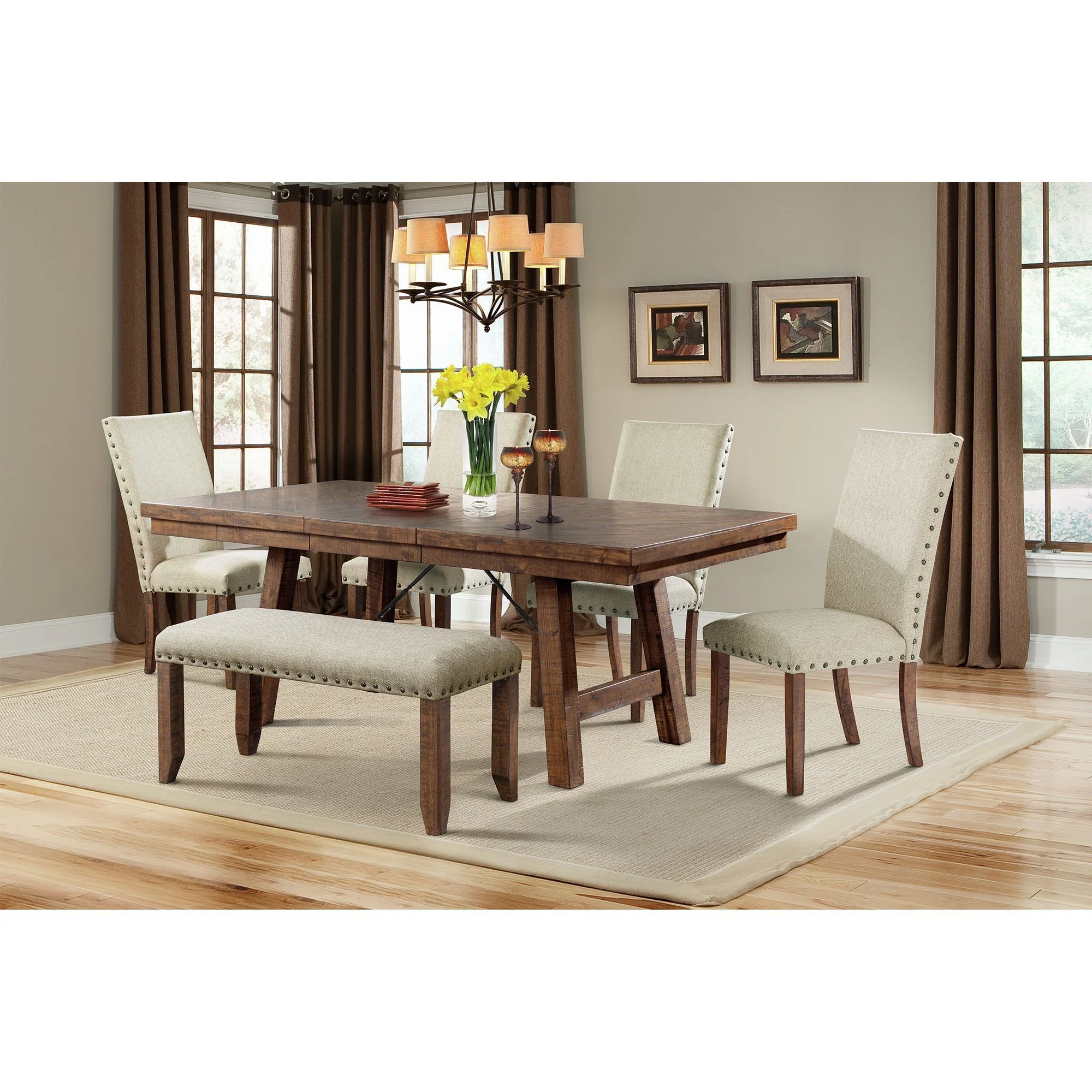 Jax - Dining Table - Dark Walnut - Image 2