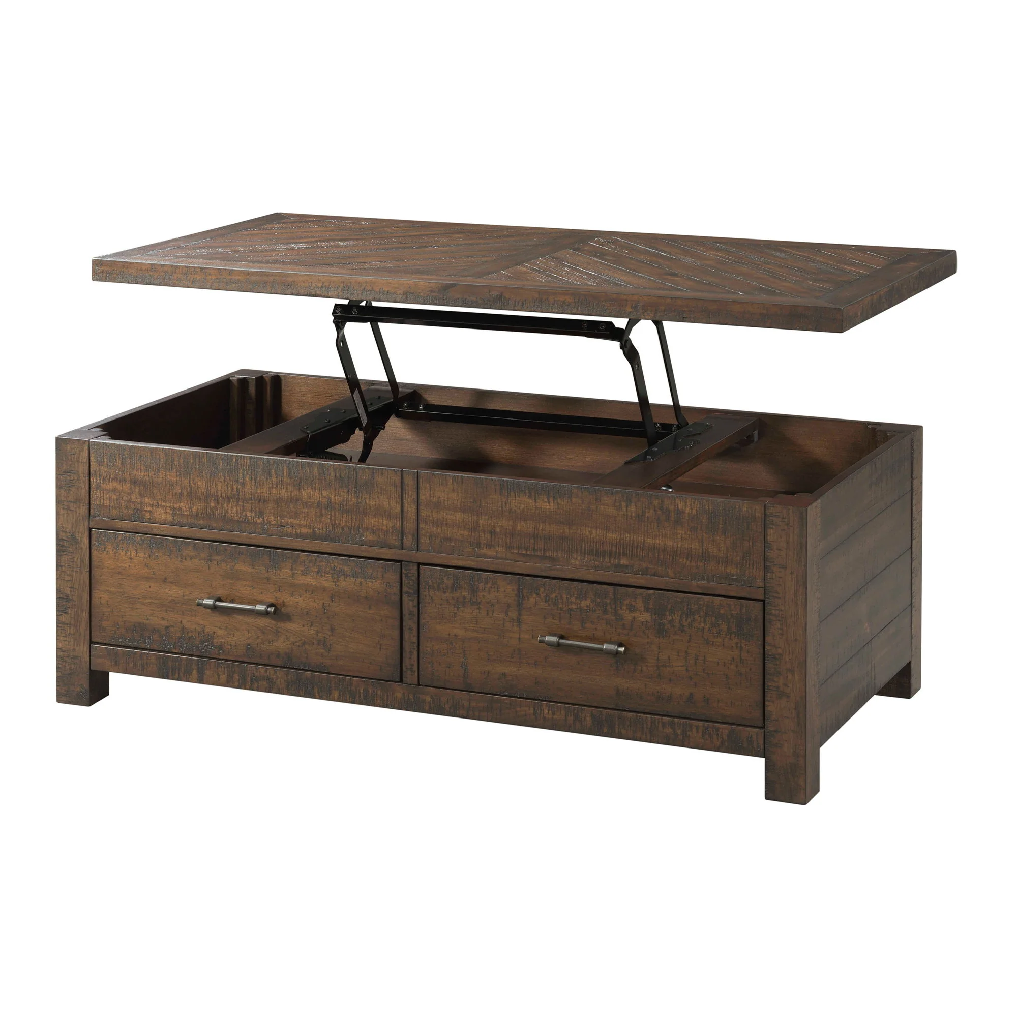 Jax - Lift Top Coffee Table - Dark Walnut - Image 6