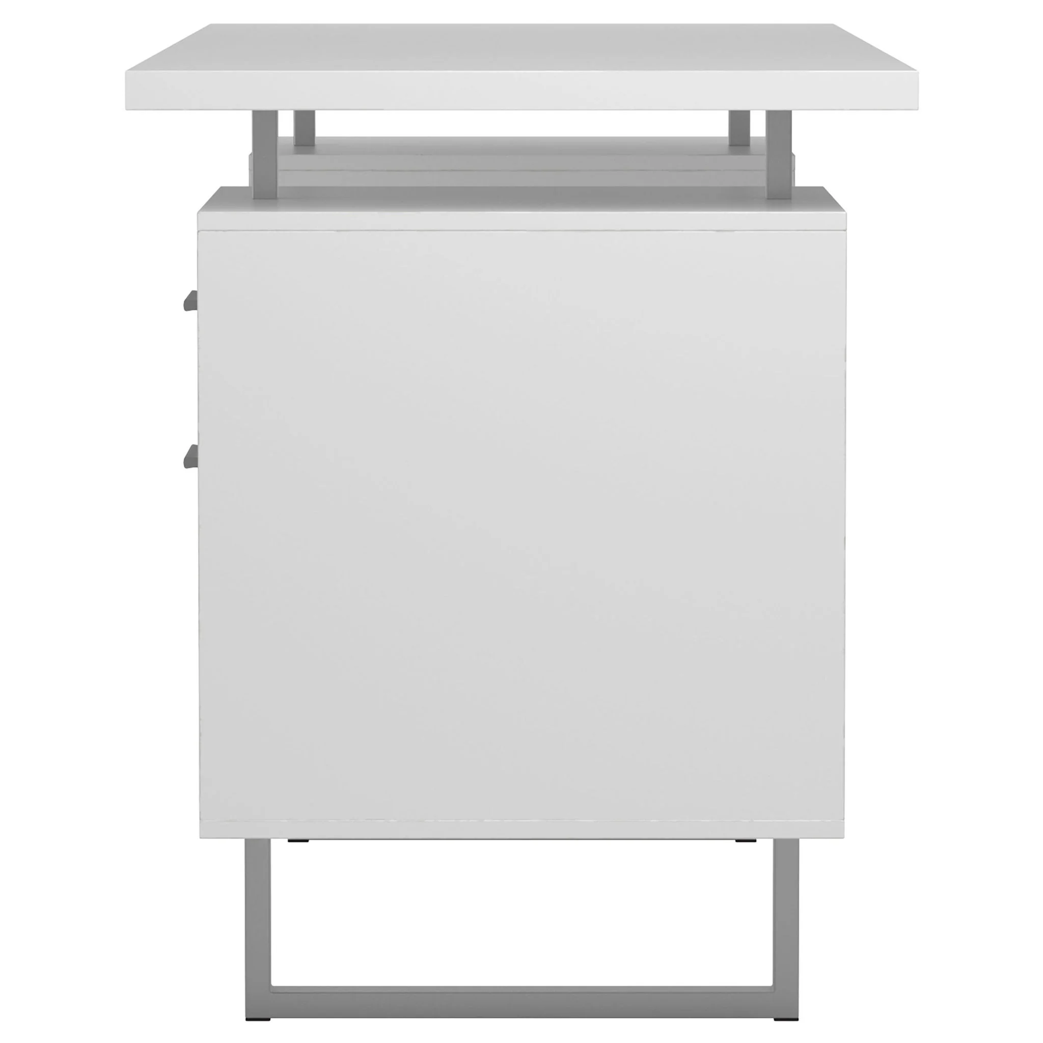 Jensen - 2 Drawer Desk - White - Image 9