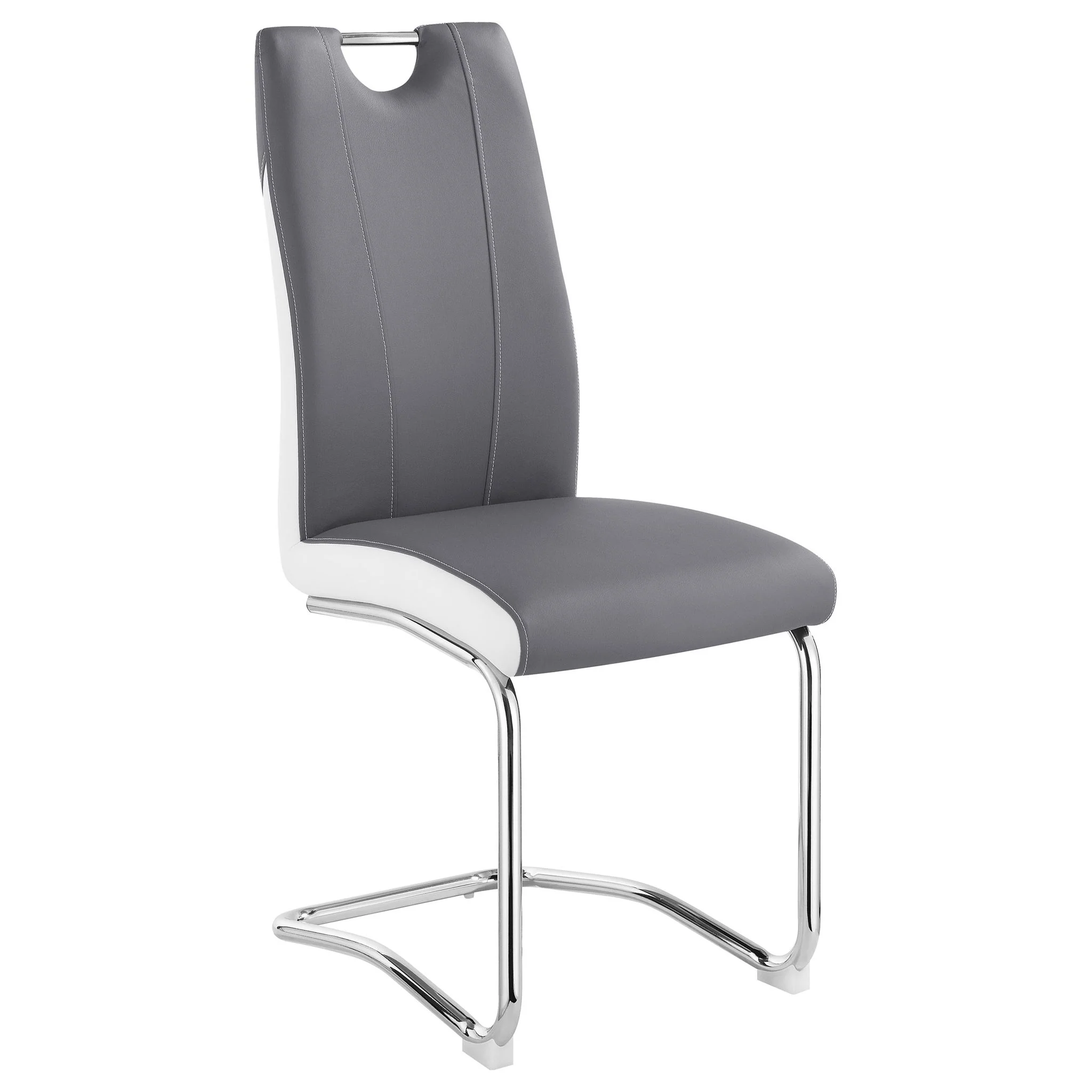 Jernigan - Upholstered Dining Side Chair (Set of 4) - Gray - Image 7