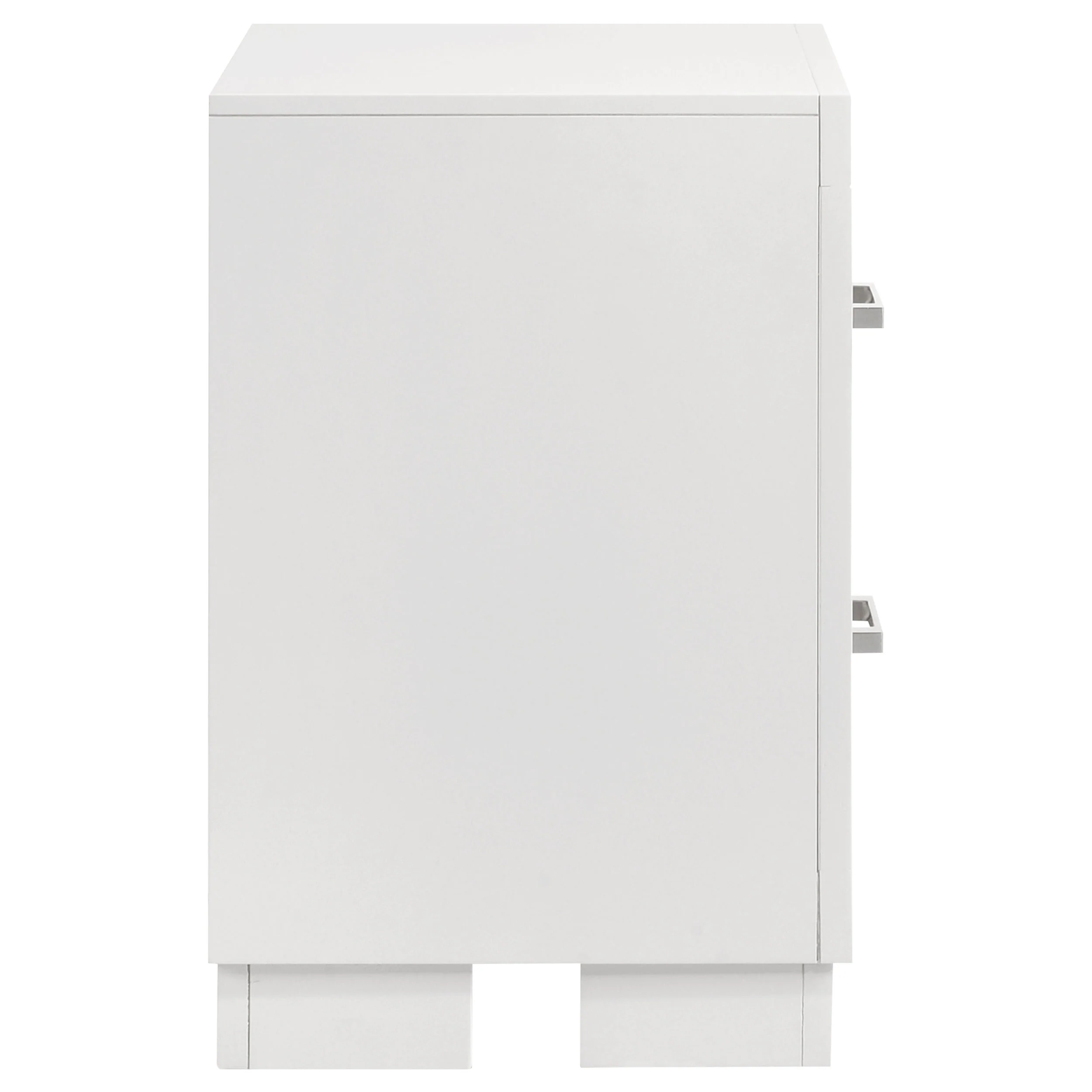 Jessica 2-Drawer Nightstand in Snow White - Image 6