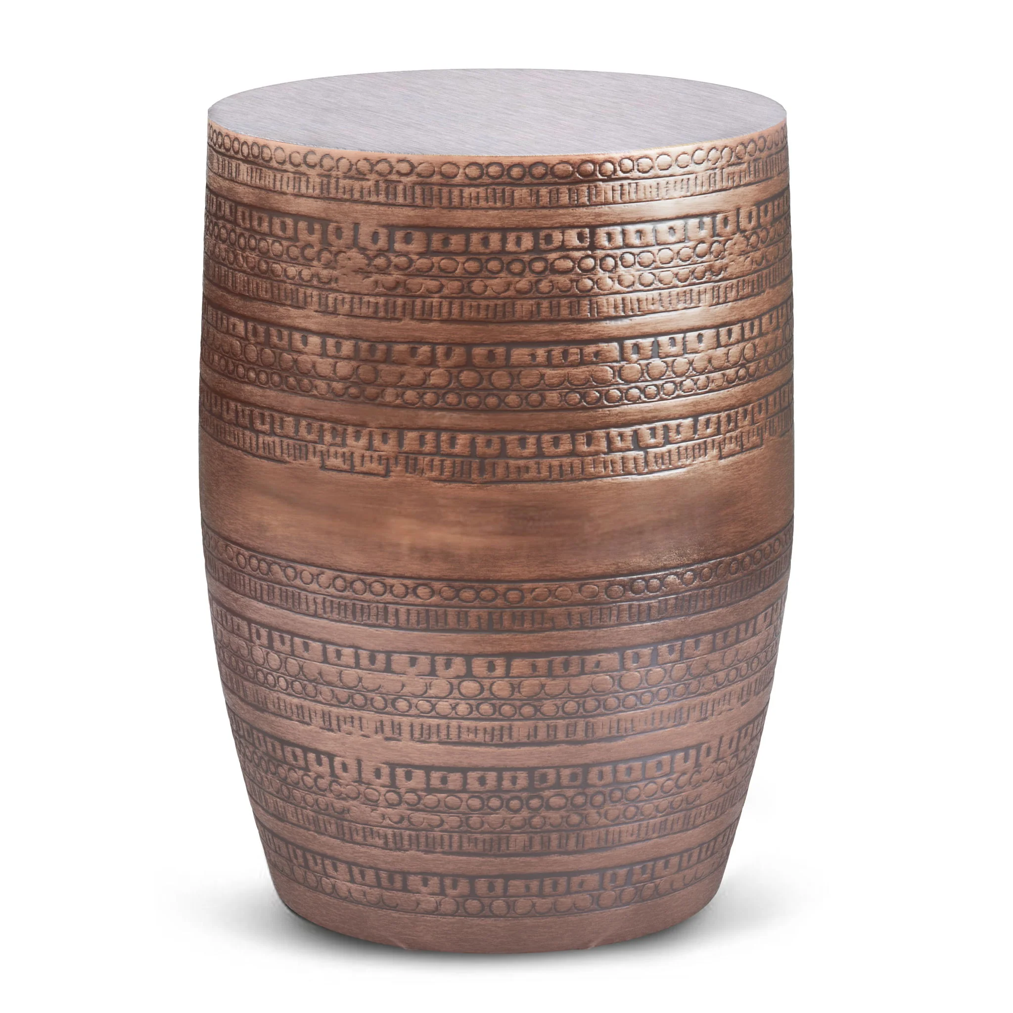 Johnsen - Handcrafted Large Metal Accent Table - Image 24