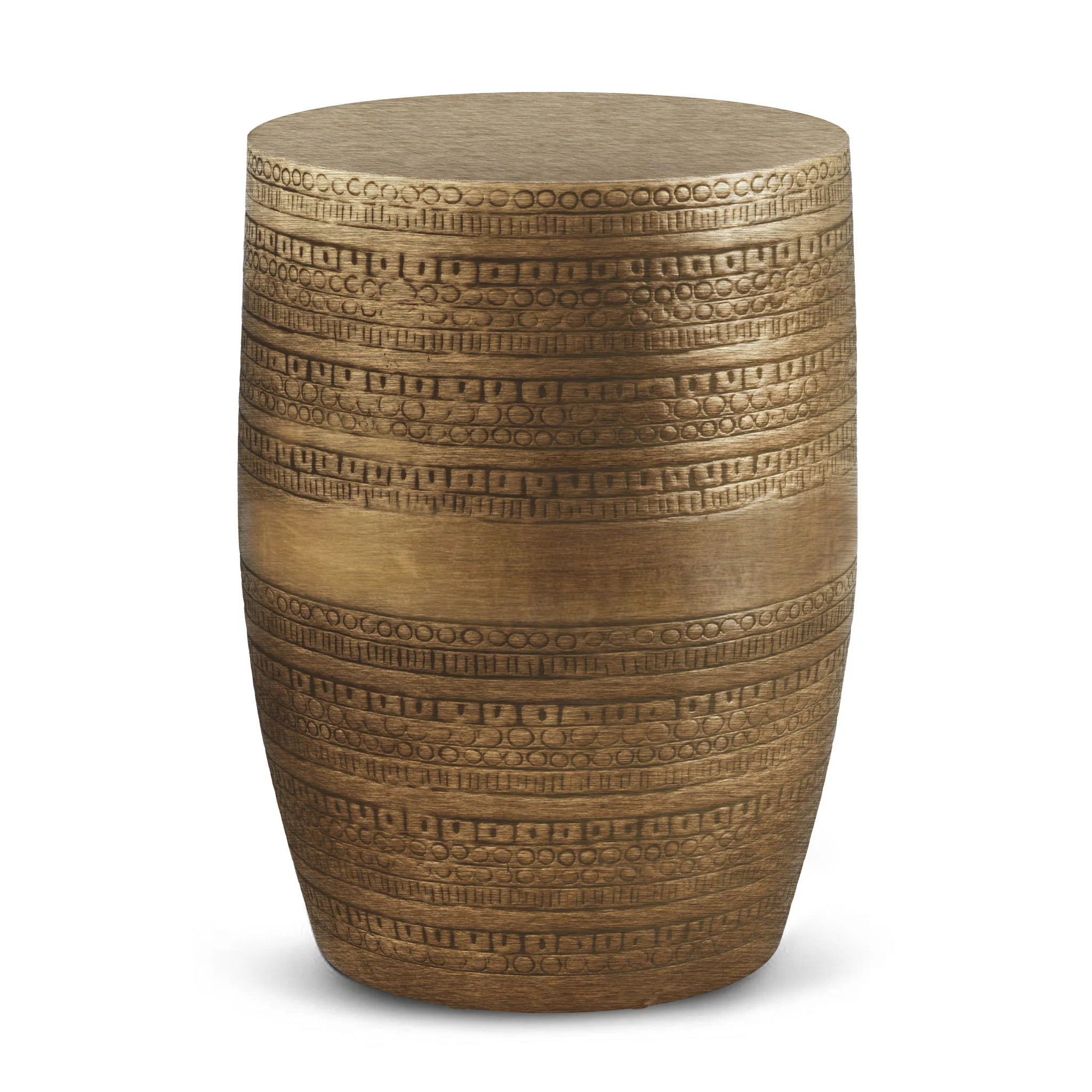 Johnsen - Handcrafted Large Metal Accent Table - Image 3