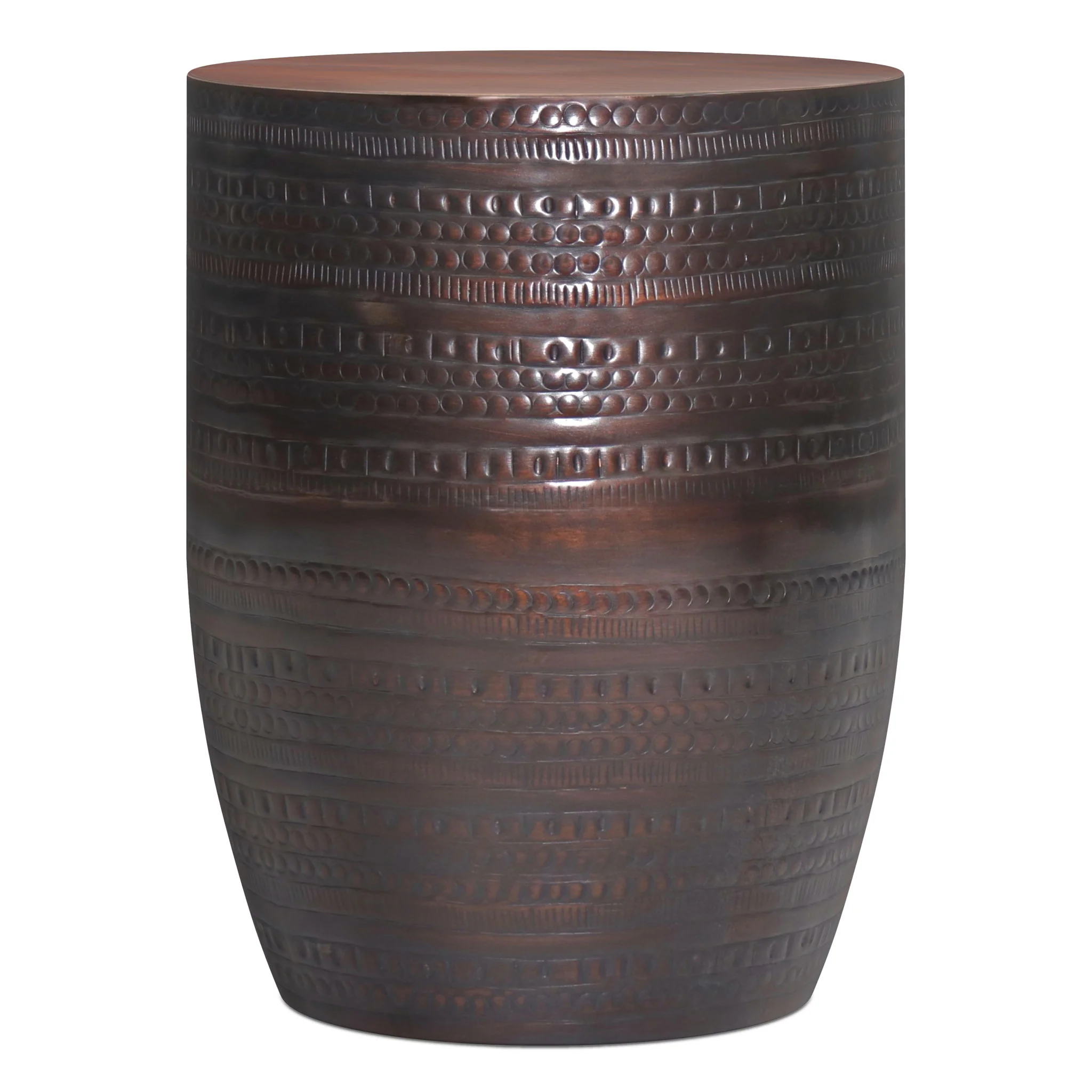 Johnsen - Handcrafted Large Metal Accent Table - Image 8