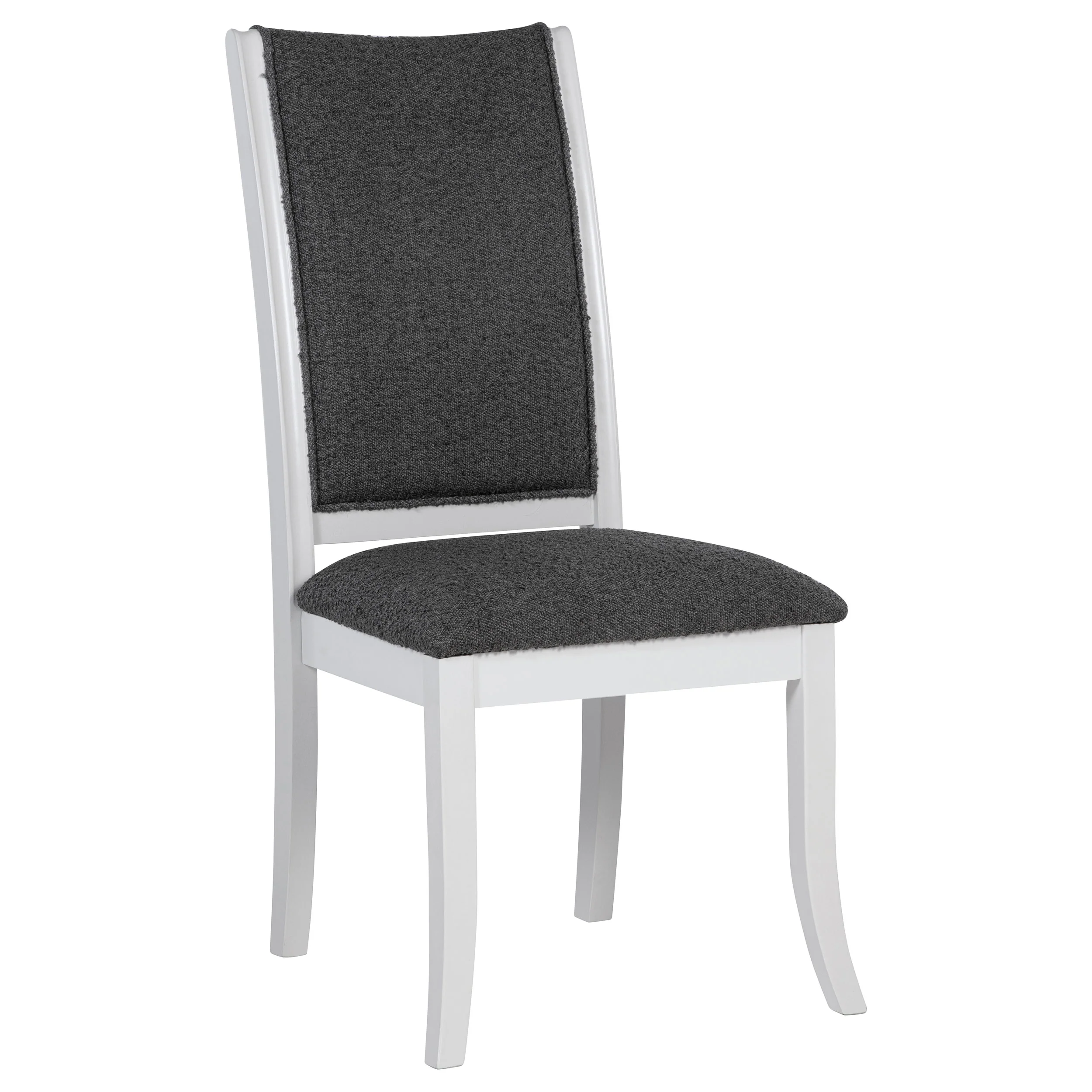 Judd Upholstered Dining Side Chair Pearl White Set of 2 - Image 5