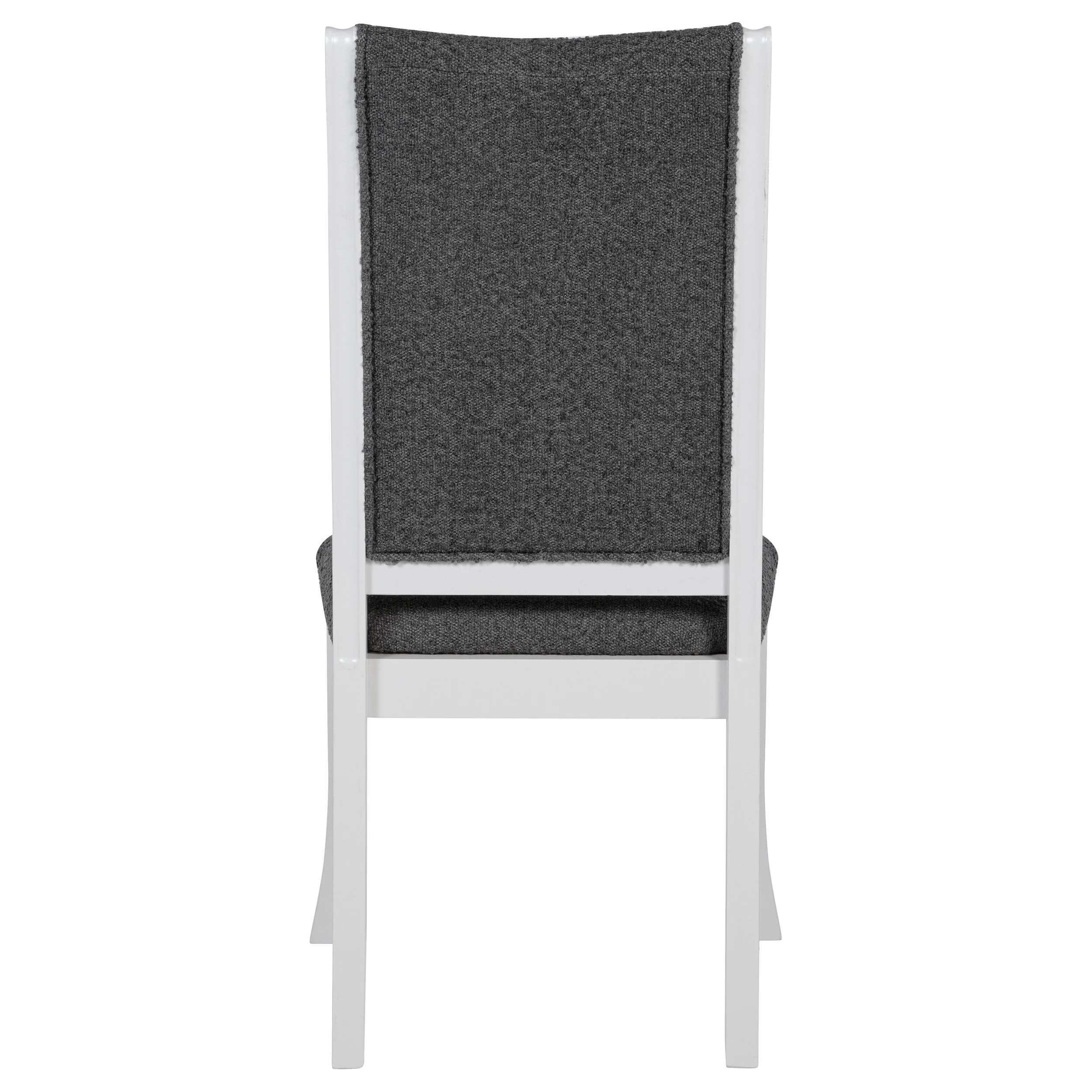 Judd Upholstered Dining Side Chair Pearl White Set of 2 - Image 9