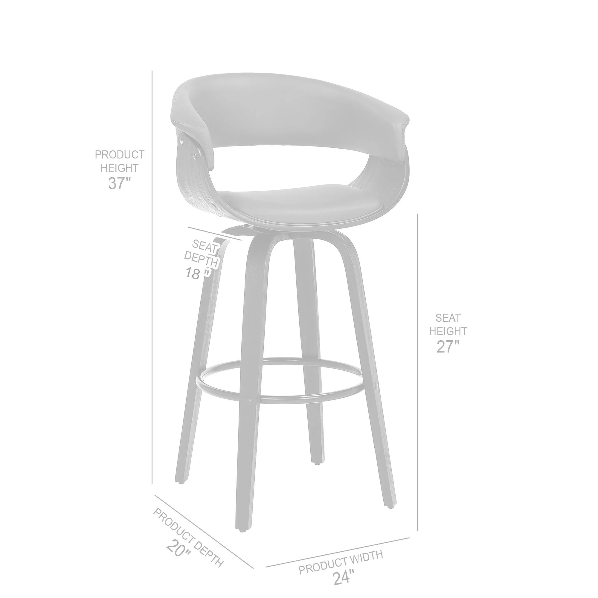 Julyssa - Swivel Bar Stool - Image 9