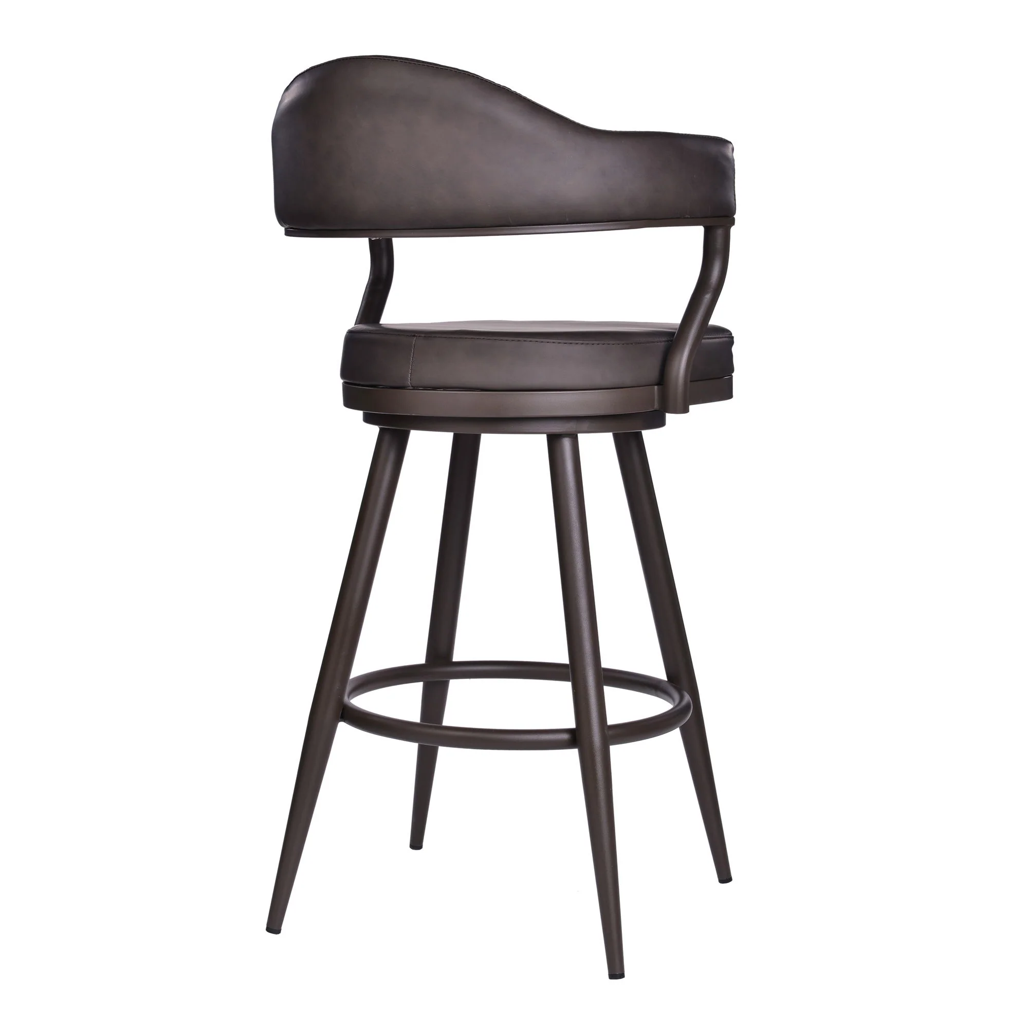 Justin - Swivel Vintage Bar Stool With Metal Legs - Image 33