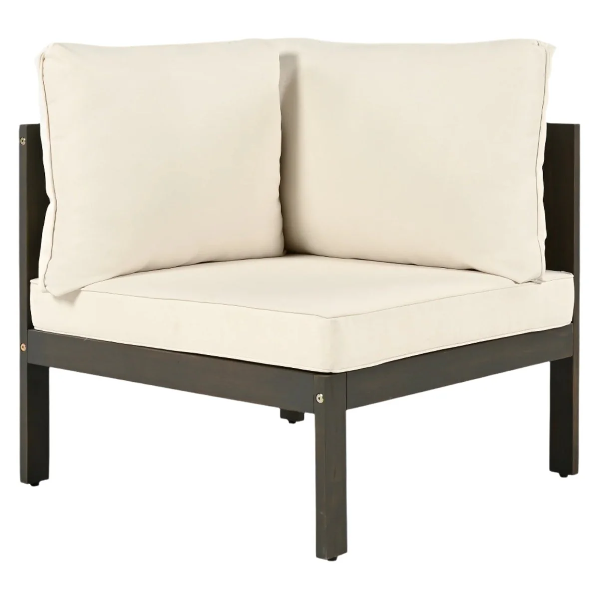 Kaelin 4-Piece Acacia Wood Outdoor Sofa Set with Woven Armrests - Image 16
