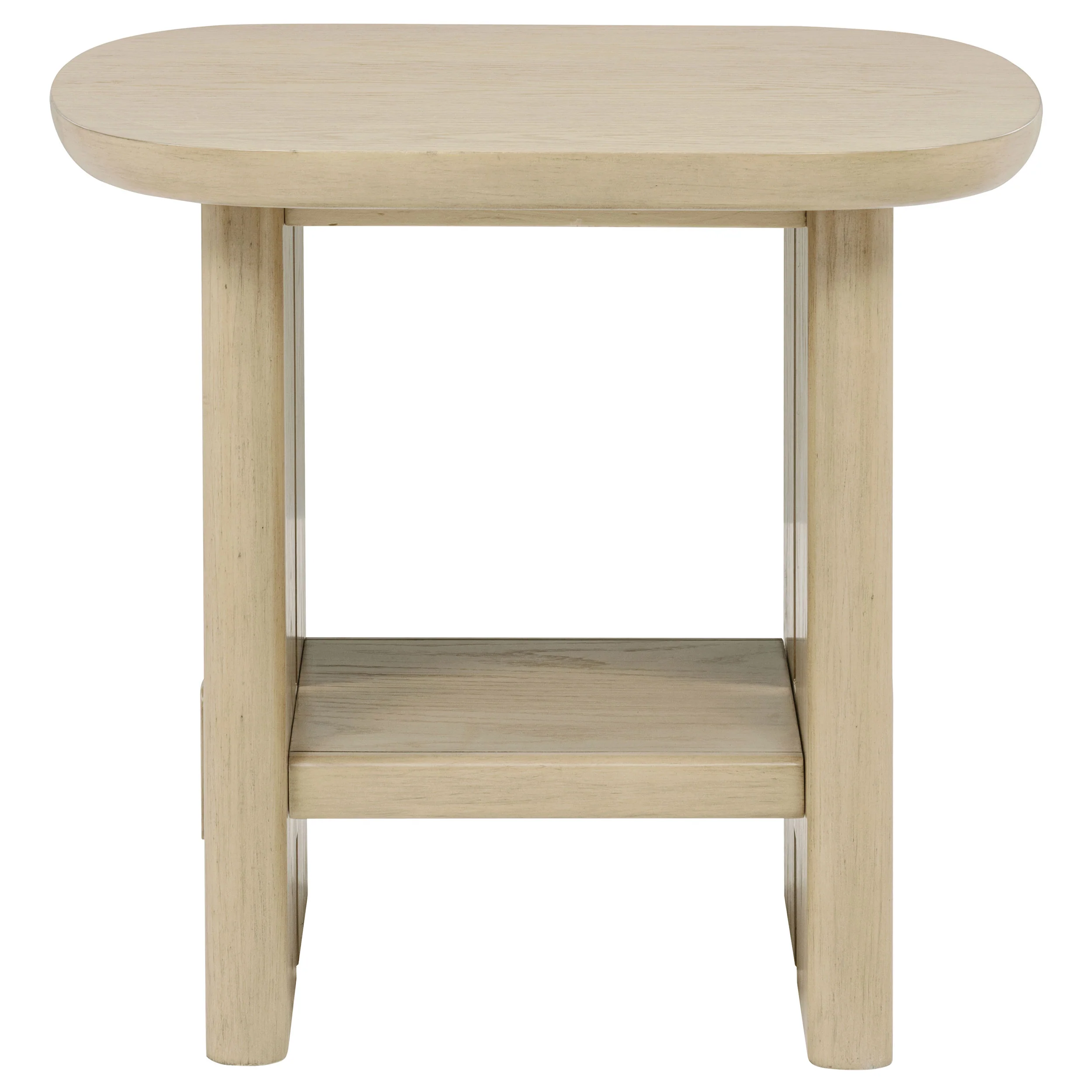 Kailani 2-Piece Coastal Coffee and End Table Set, Beige Oak - Image 2