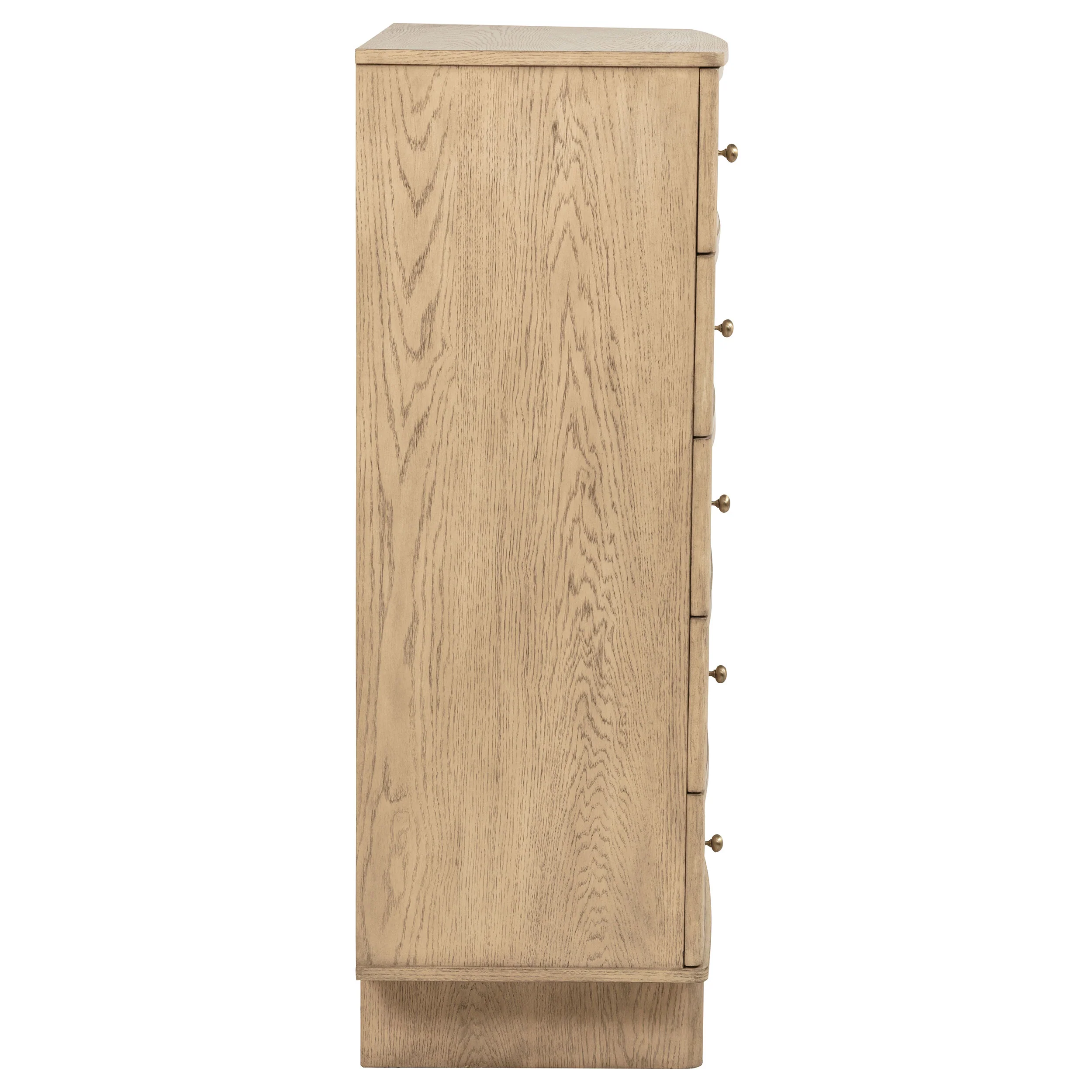Kailani 5-Drawer Chest of Drawers - Beige Oak - Image 6