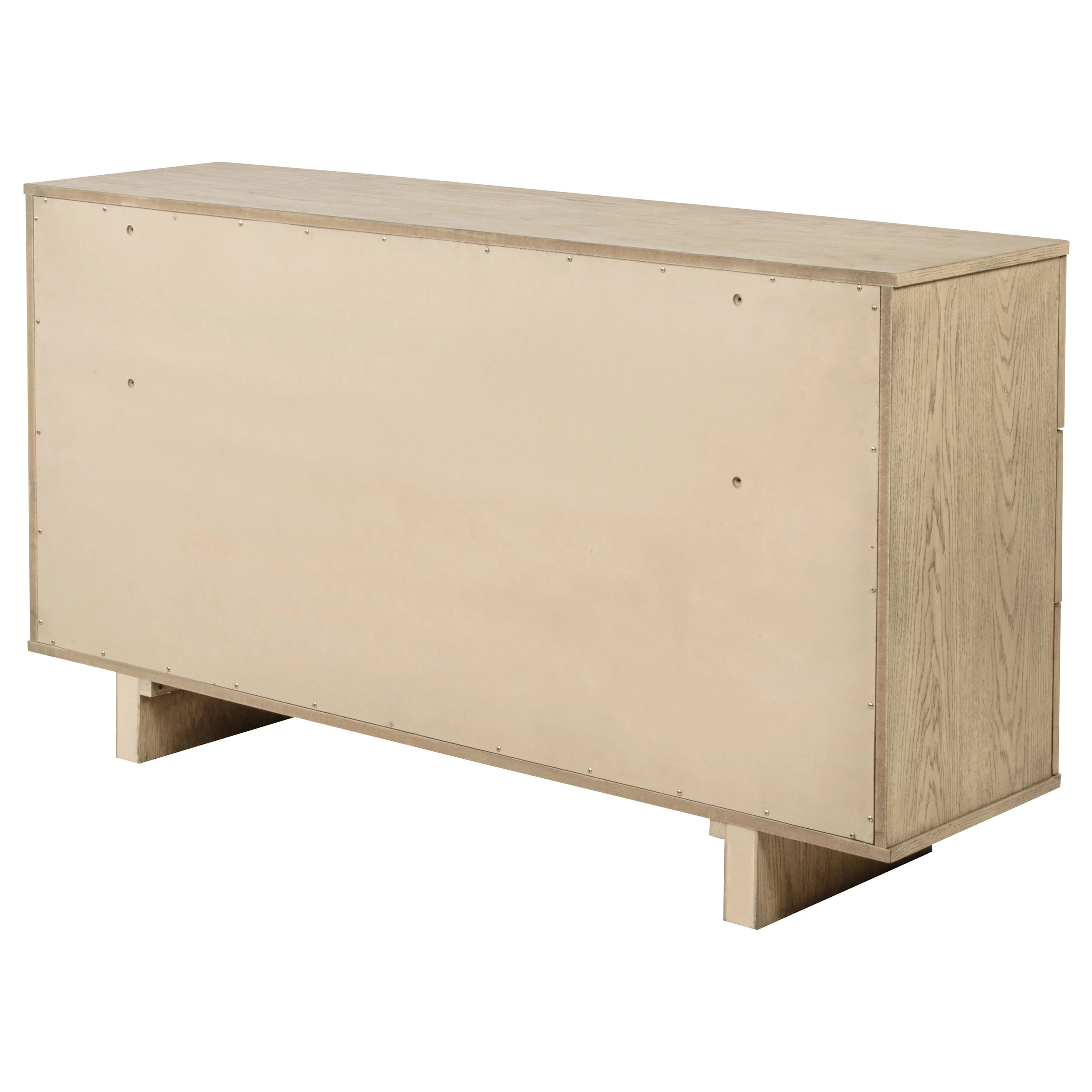 Kailani 9-Drawer Dresser Cabinet in Beige Oak - Image 6