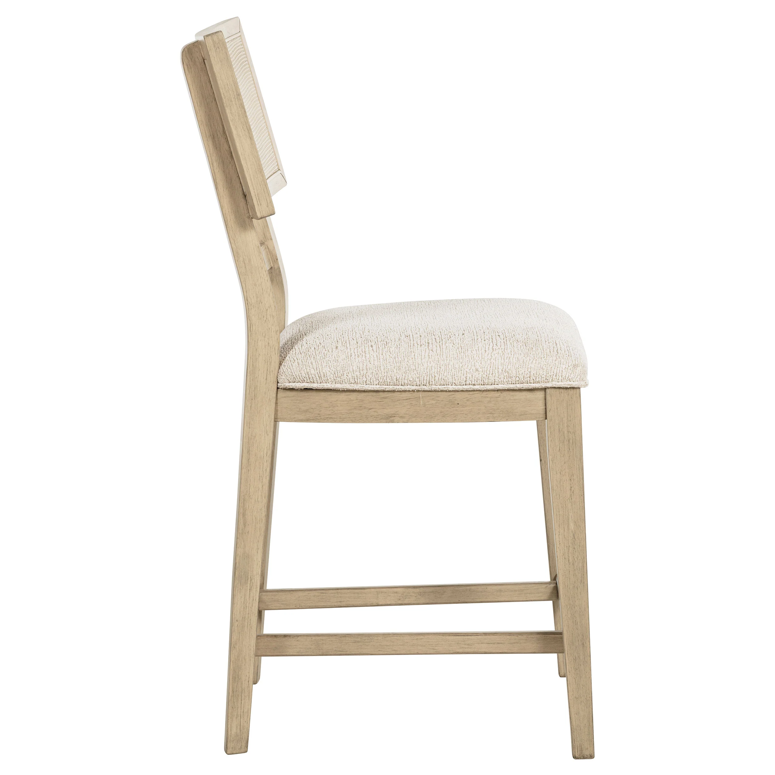 Kailani Rattan Cane Counter Side Chair Beige Oak (Set of 2) - Image 6