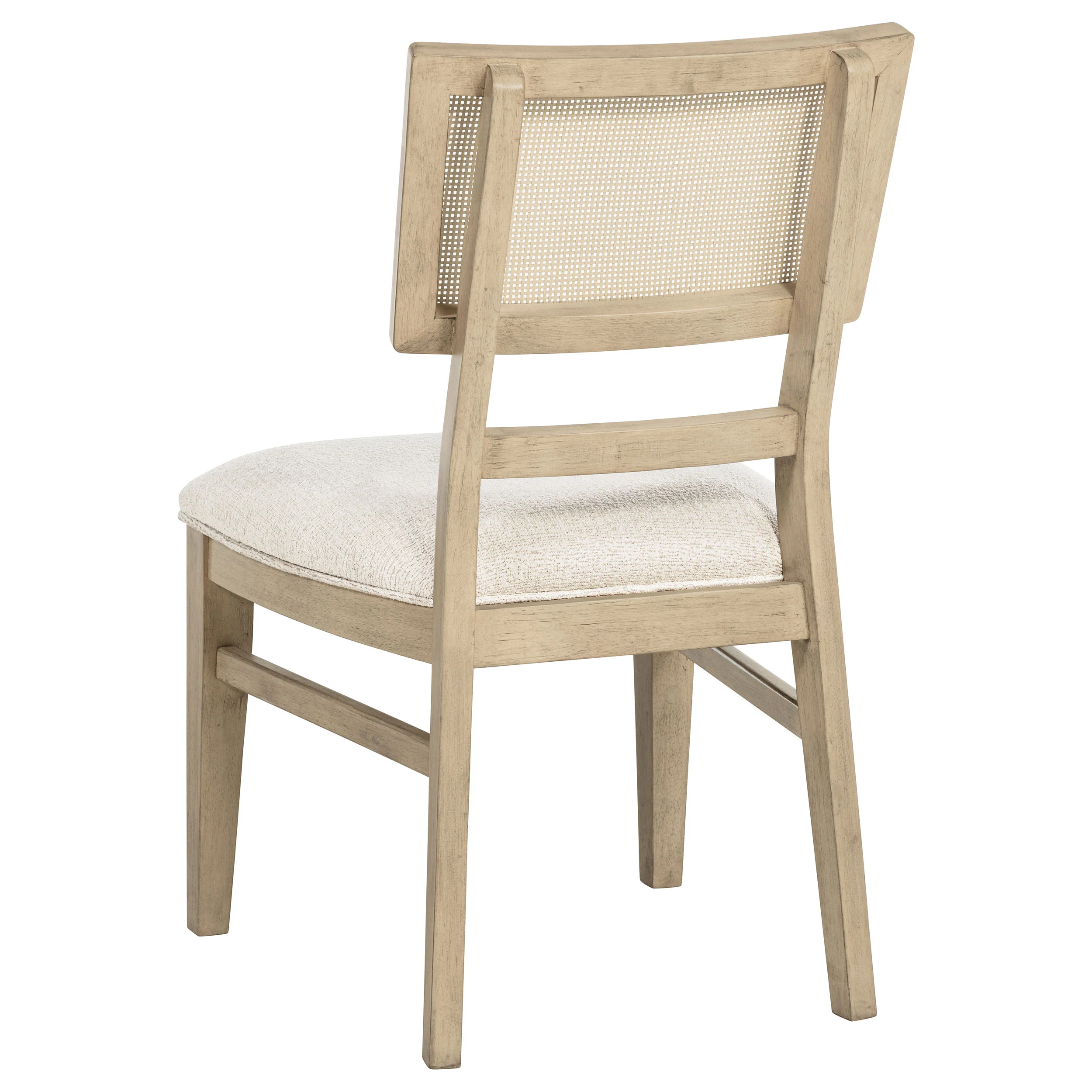 Kailani Rattan Cane Dining Side Chair, Beige Oak (Set of 2) - Image 6