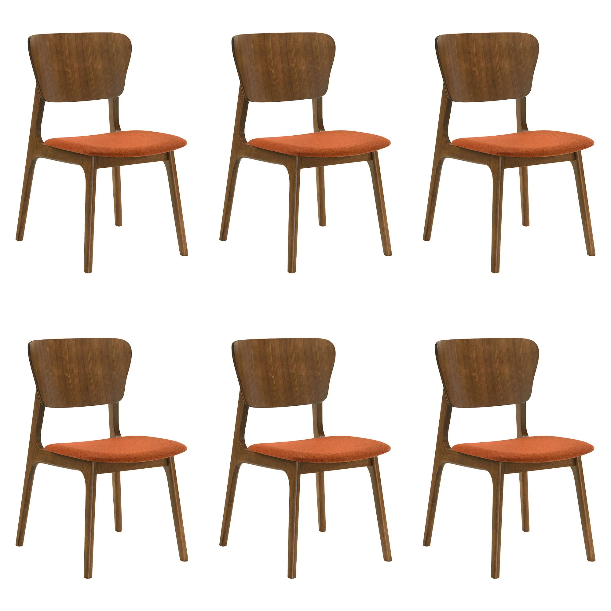Kalia - Dining Chair With Walnut Frame - Image 8