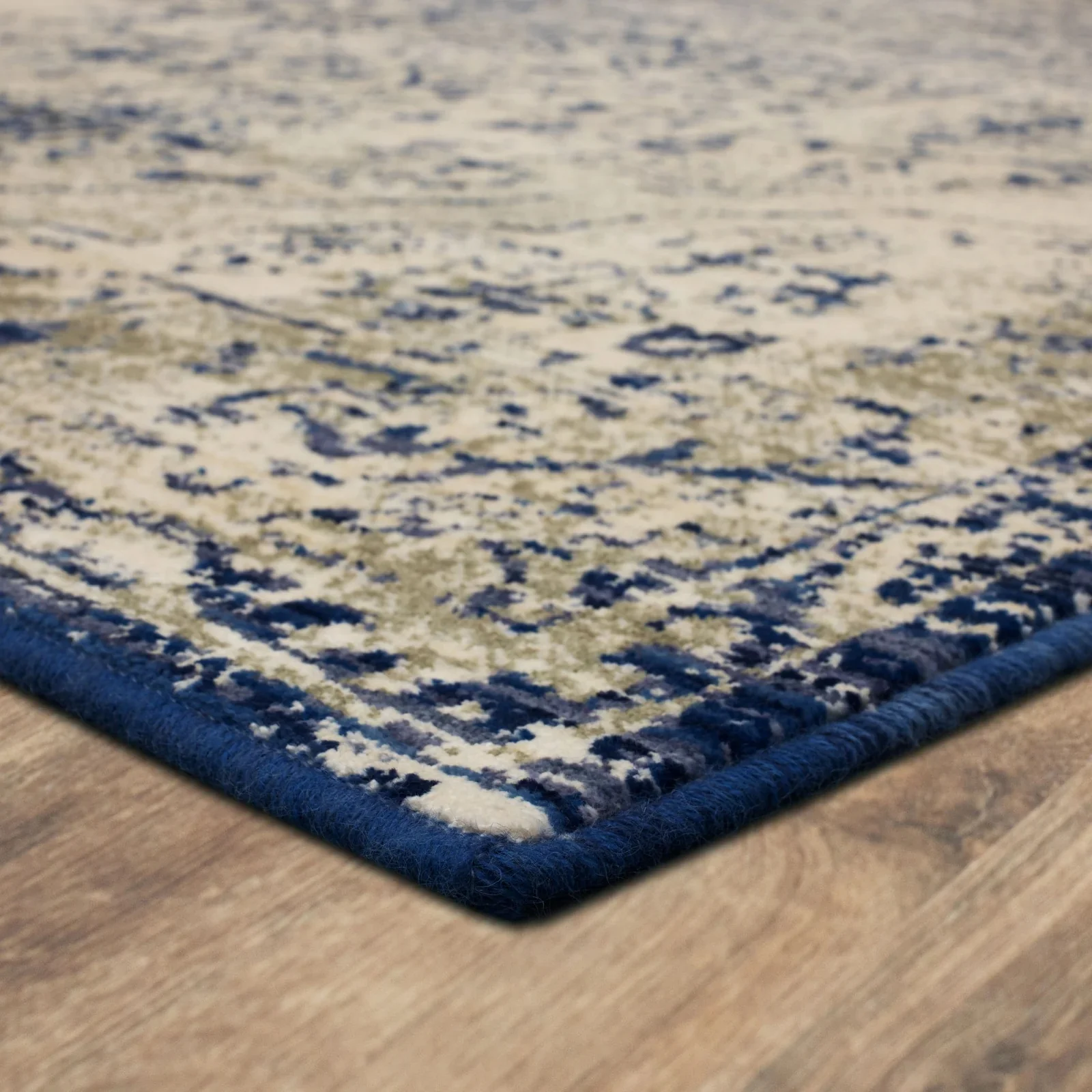 Karastan Tempest Slaney Cobalt Area Rug 5' X 8' - Image 2