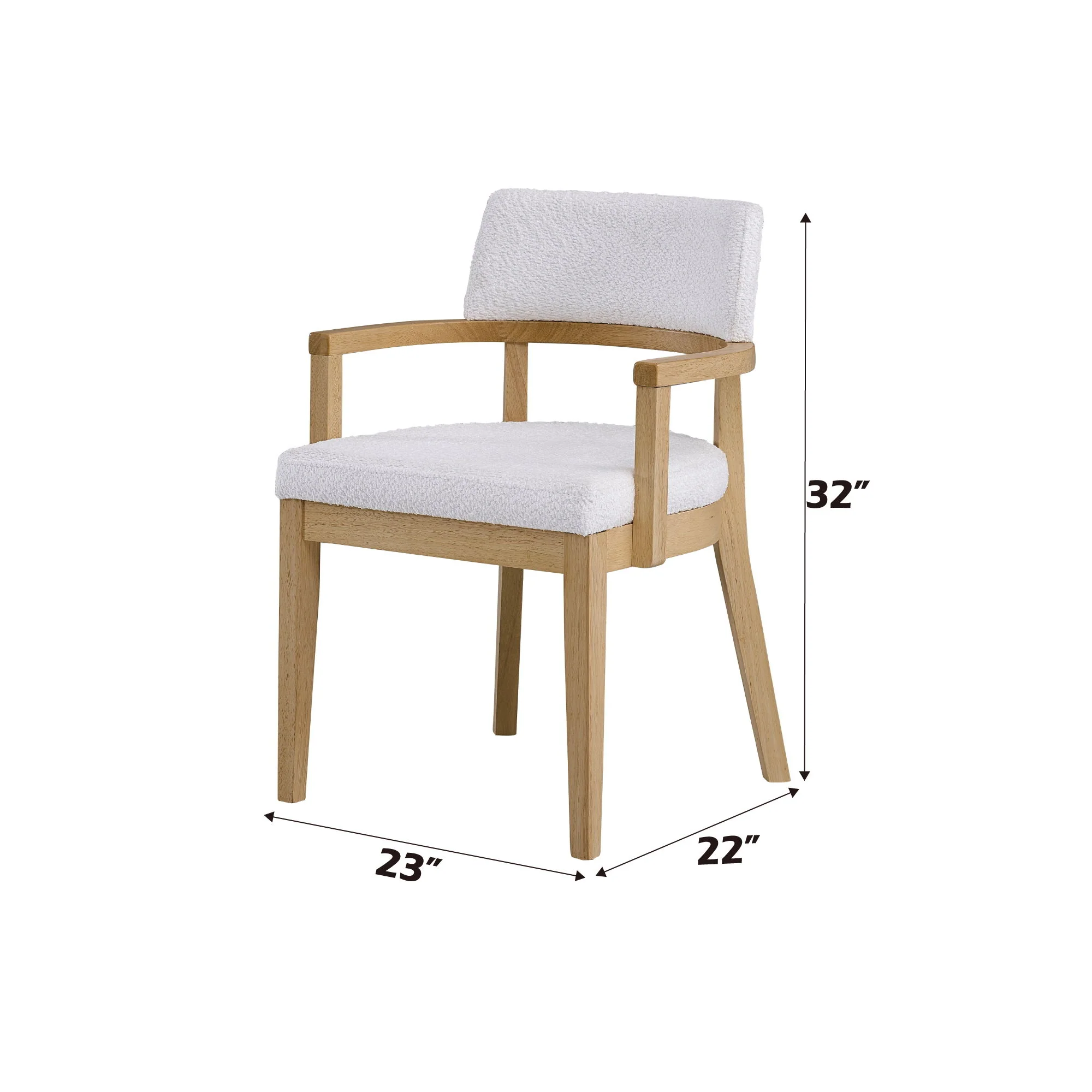 Side Chair (Set of 2) - White - Image 2