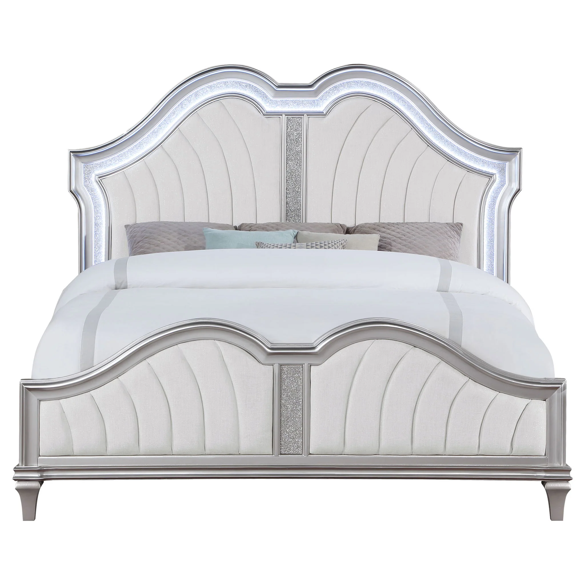 Katerina - Platform Bed With LED Light - Image 2