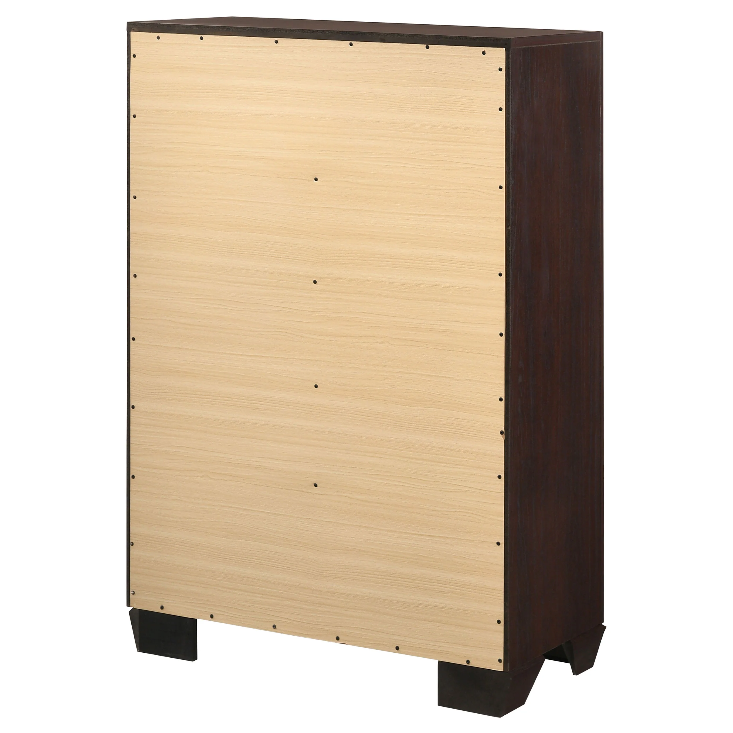 Kauffman 5-Drawer Bedroom Chest Dark Cocoa - Image 9