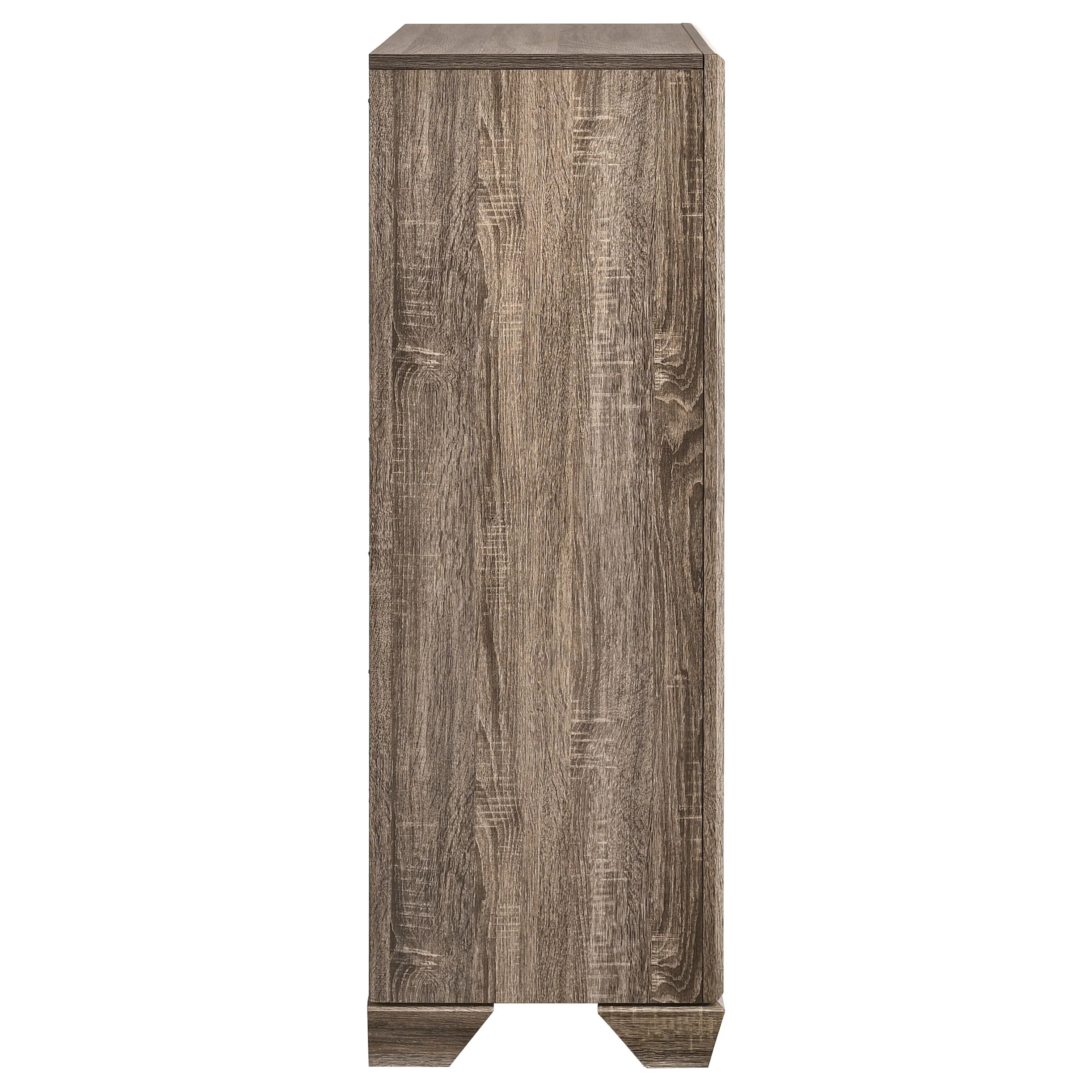 Kauffman 5-Drawer Chest - Washed Taupe - Image 7