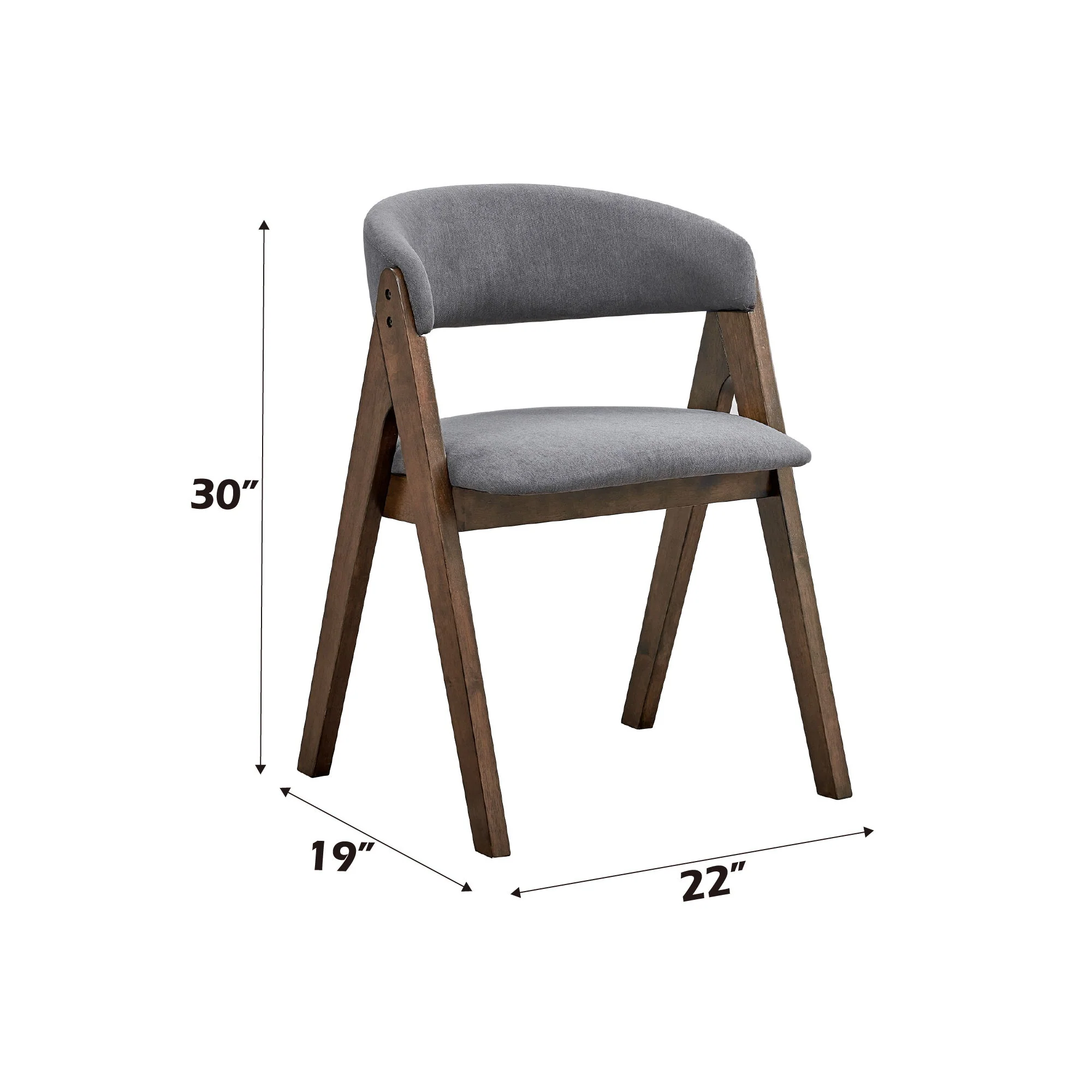 Keiki - Side Chair (Set of 2) - Gray - Image 4