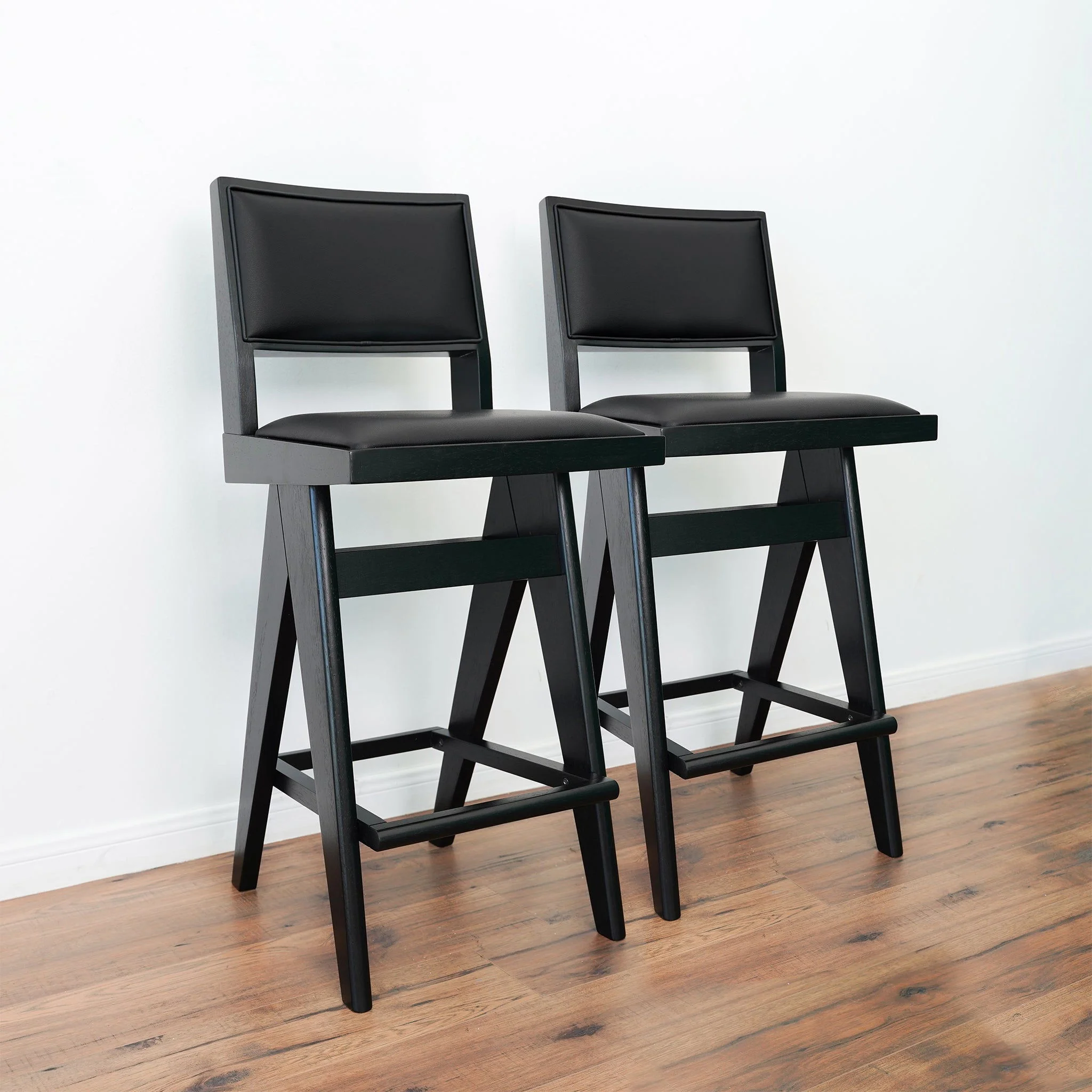 Keira - Bar Stool (Set of 2) - Black - Image 2