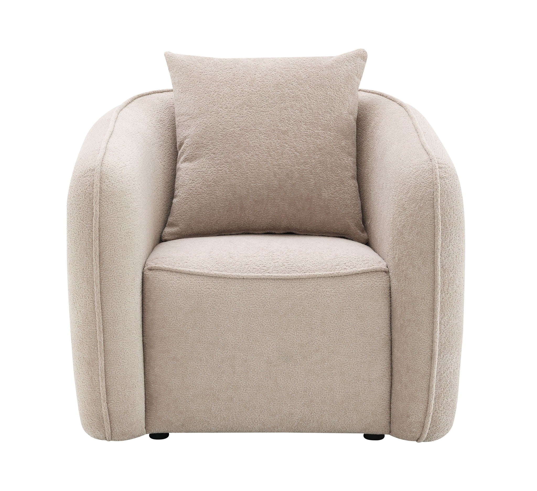 Keith - Chair With 1 Matching Color Toss Pillows - Image 6
