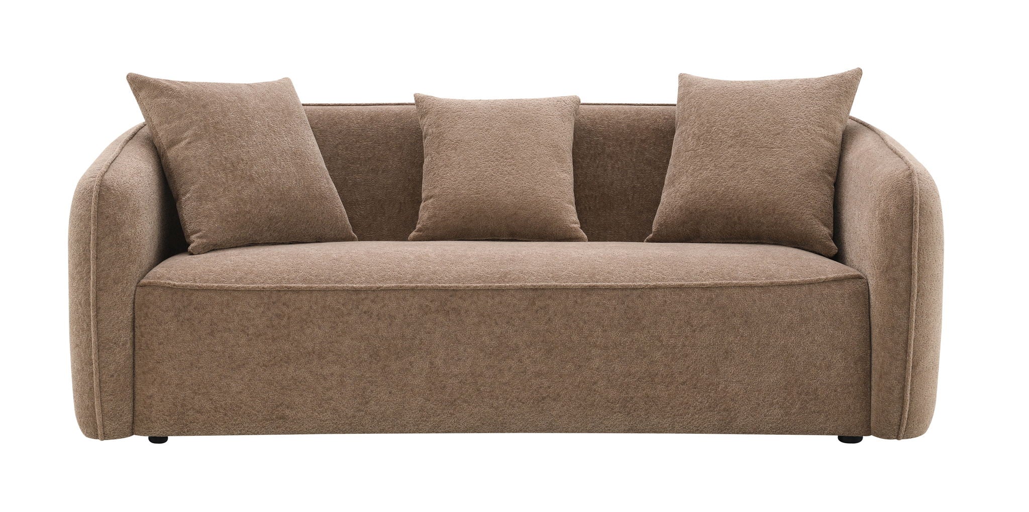 Keith - Sofa With 3 Matching Color Toss Pillows - Image 9
