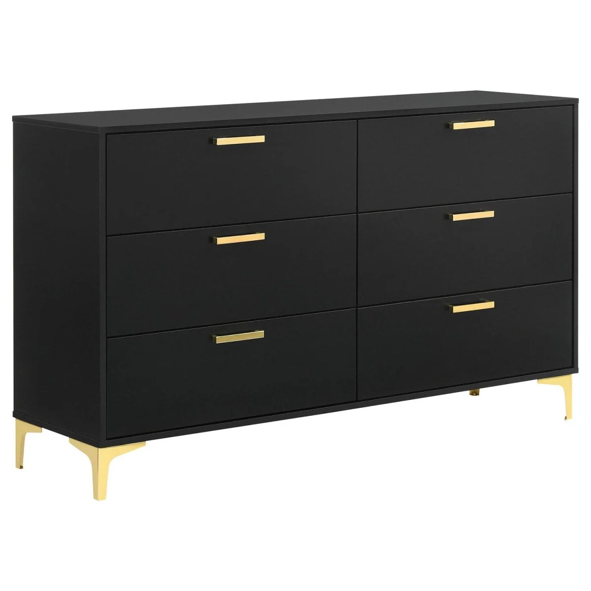 Kendall 4-piece Eastern King Bedroom Set Black - Image 5