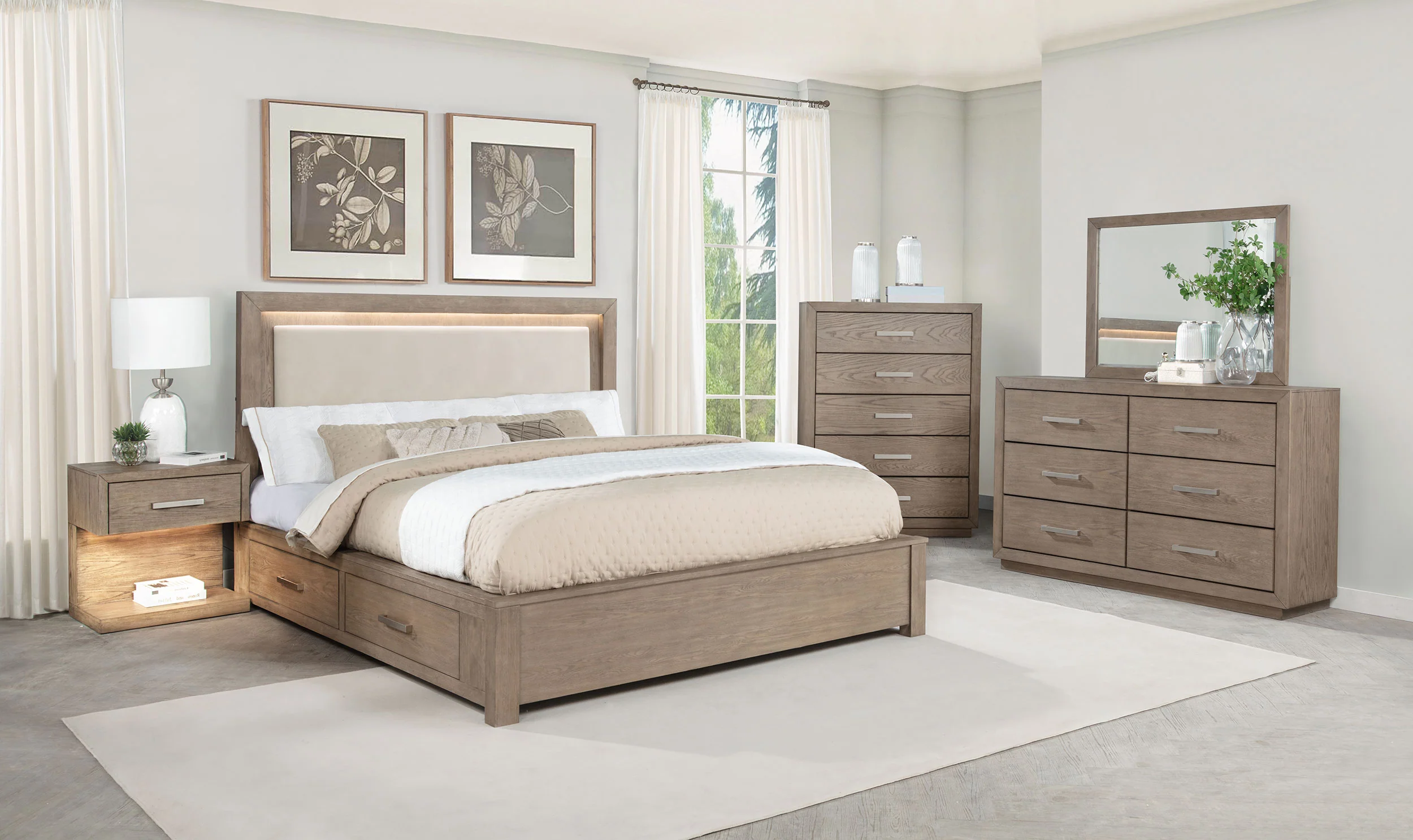Kenora 6-Drawer Dresser in Barley Brown - Image 13