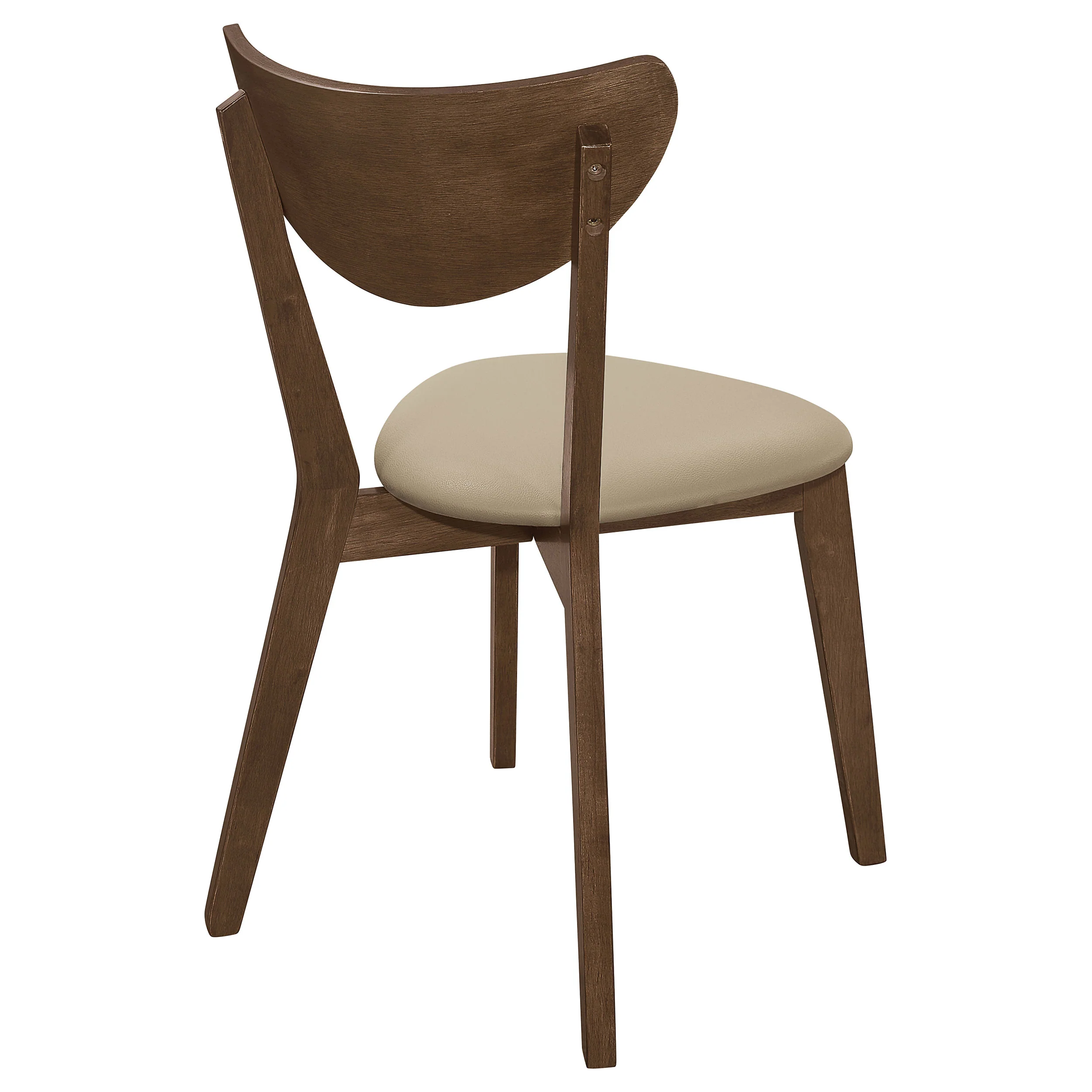 Kersey Wood Dining Side Chair Chestnut Set of 2 - Image 9