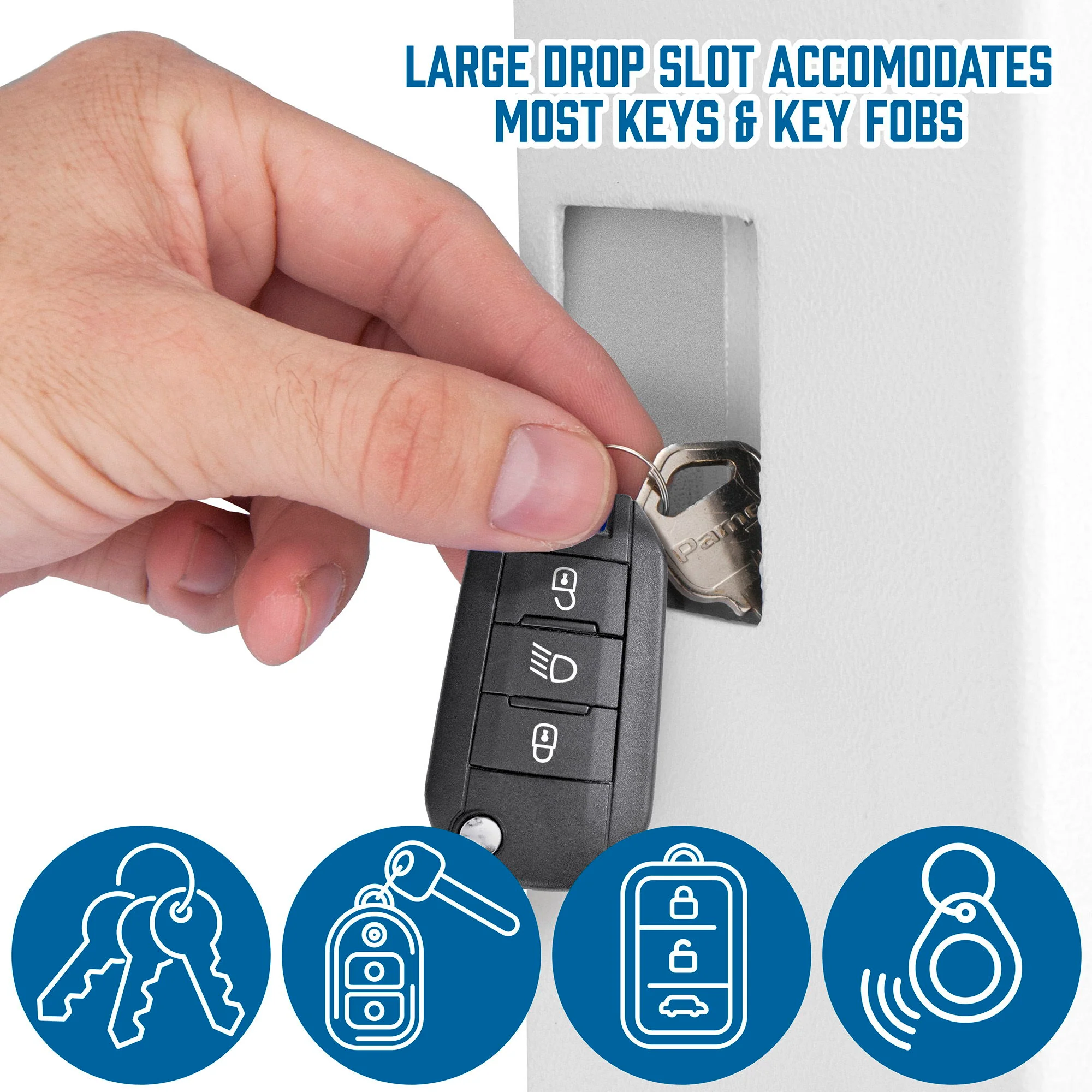 Key Cabinet Digital Keypad Wall Safe - Image 16