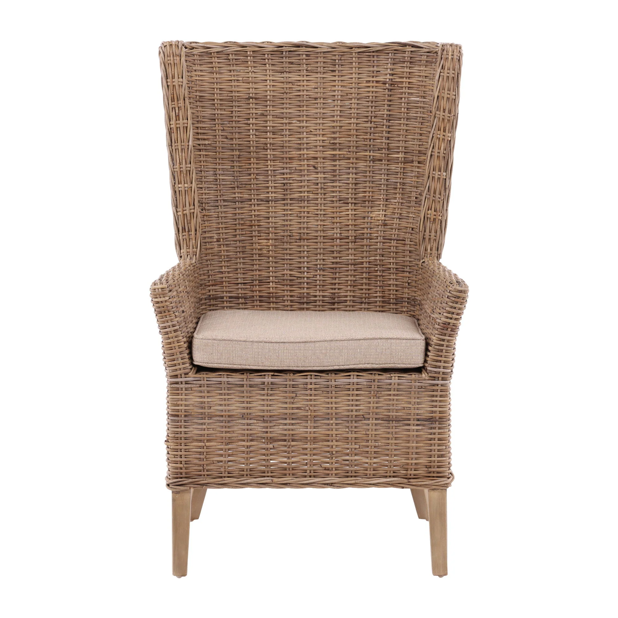 Key Largo - Host Chair (Set of 2) - Light Brown - Image 2