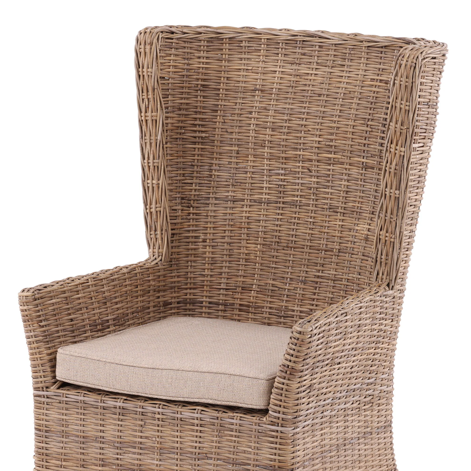 Key Largo - Host Chair (Set of 2) - Light Brown - Image 4