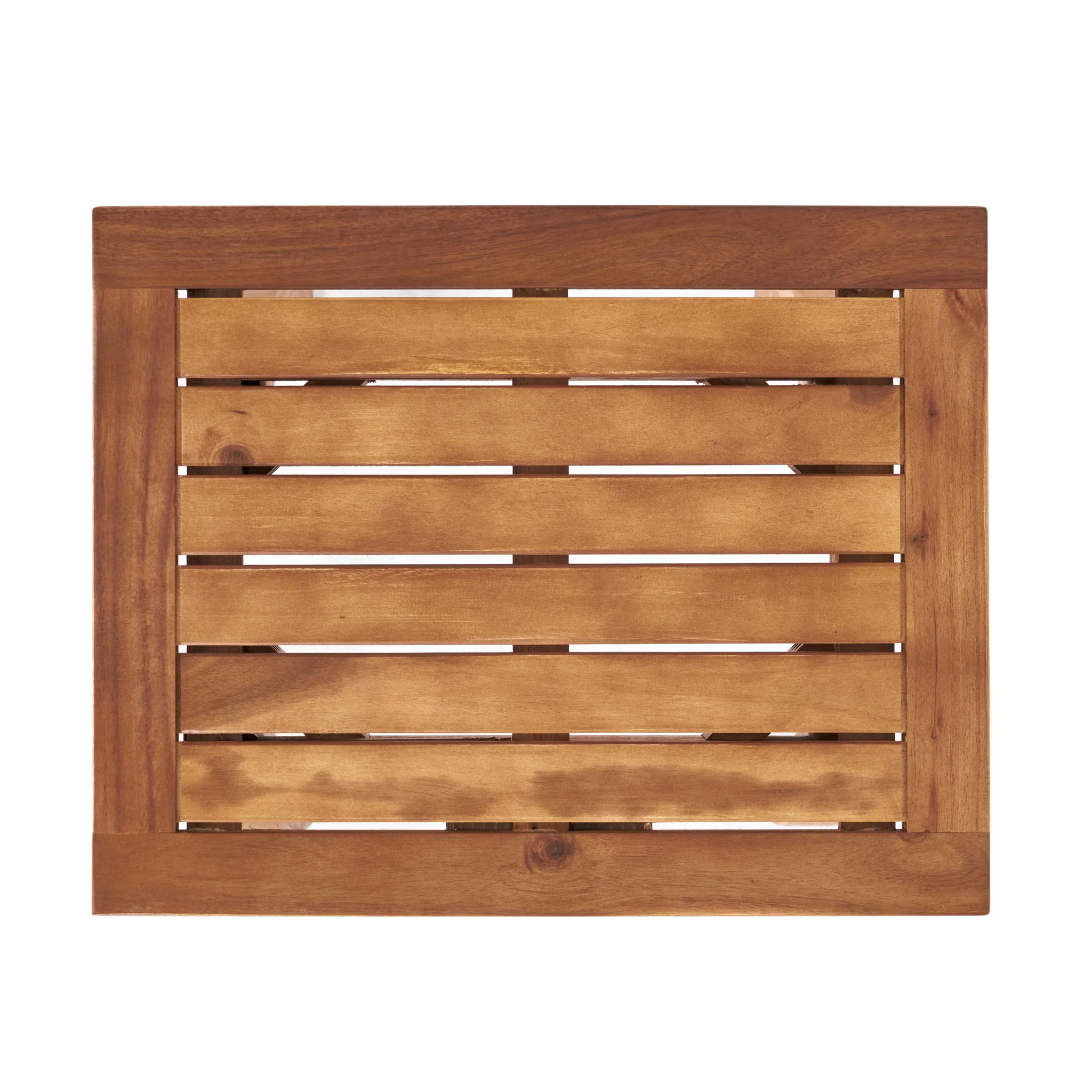 Kinesis - Outdoor Side Table With Slatted Top And Wood Frame - Image 15