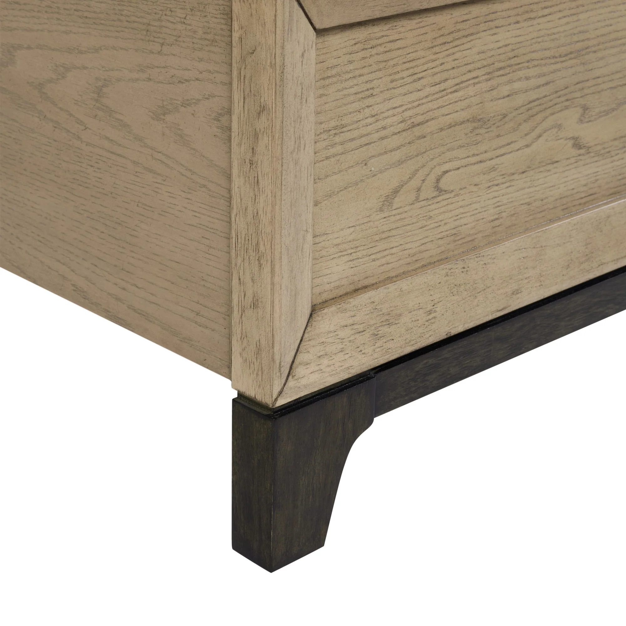 King Panel Bed - Brown - Image 4