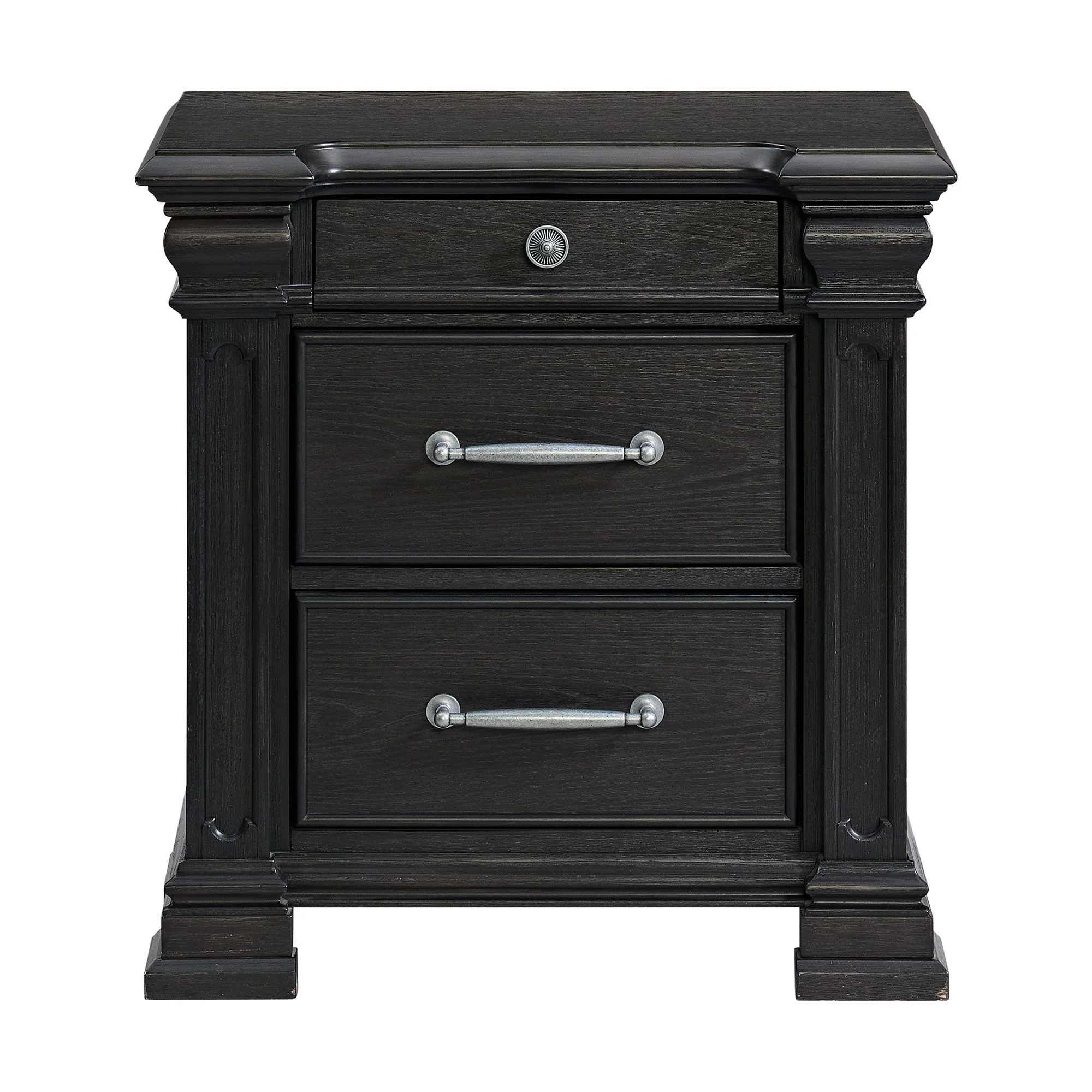 Kings Court - 3-Drawer Nightstand (Sliding Top) - Image 18