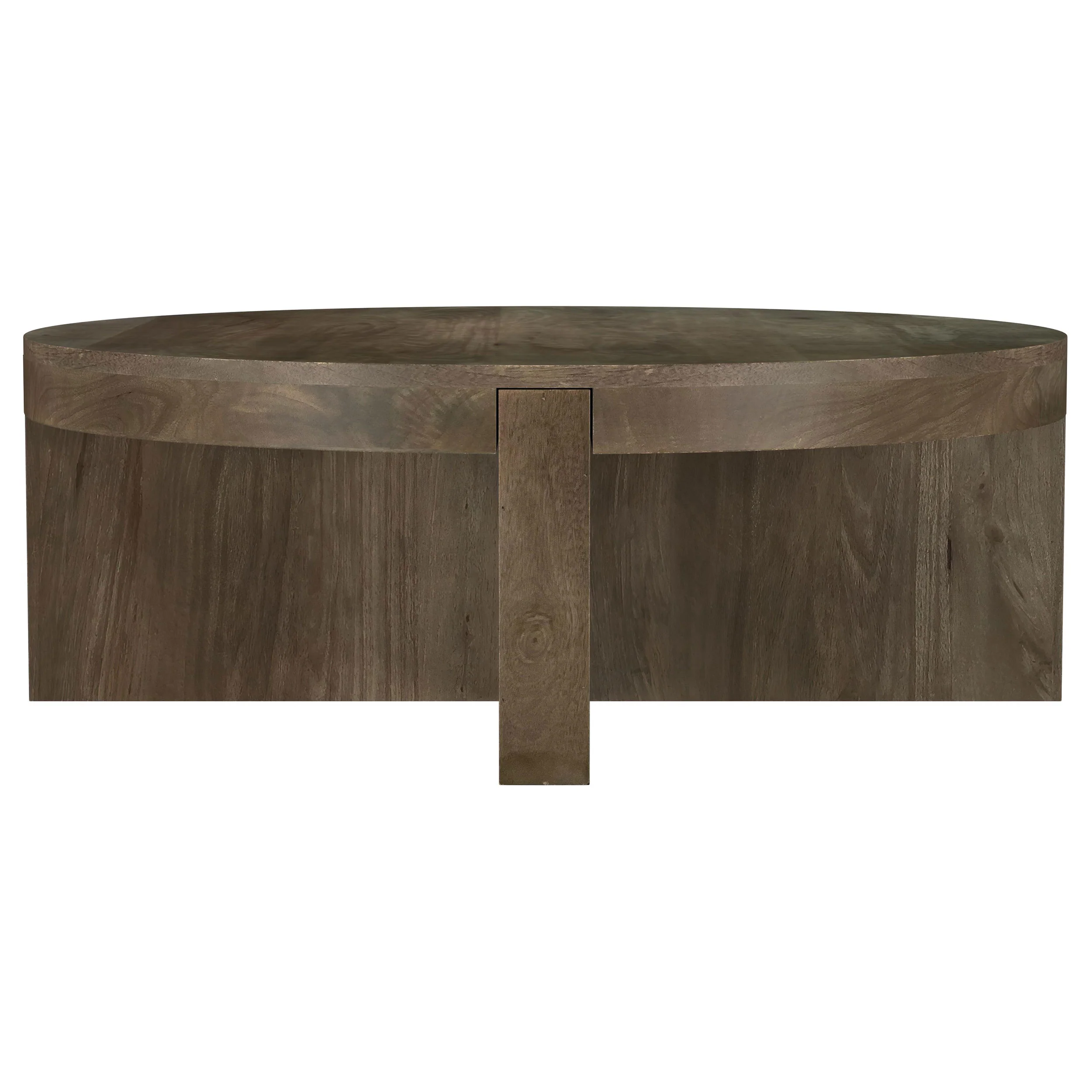 Kinkaid 2-Piece Solid Wood Coffee and End Table Set Brown - Image 5