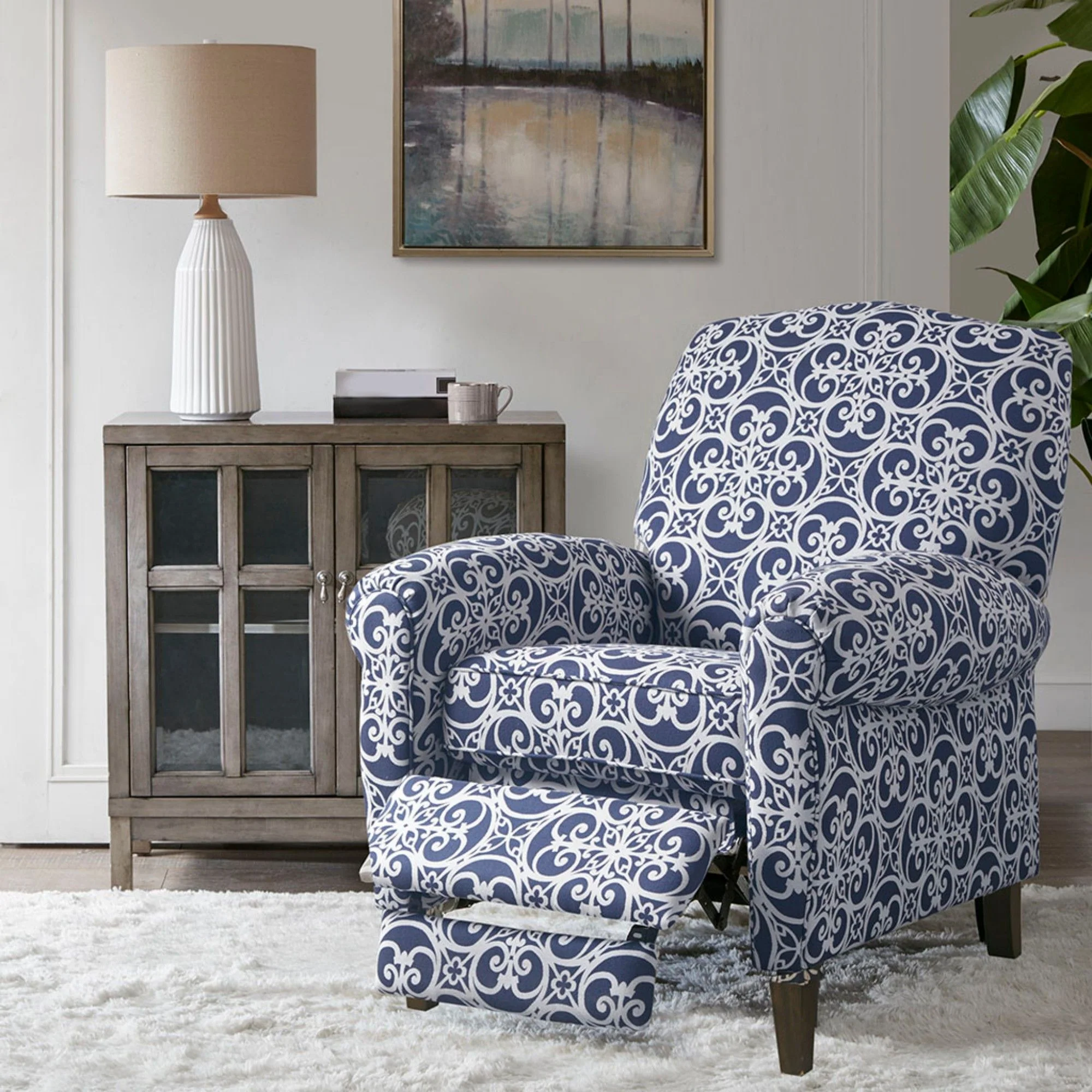 Kirby - Transitional Push Back Recliner Chair - Image 16