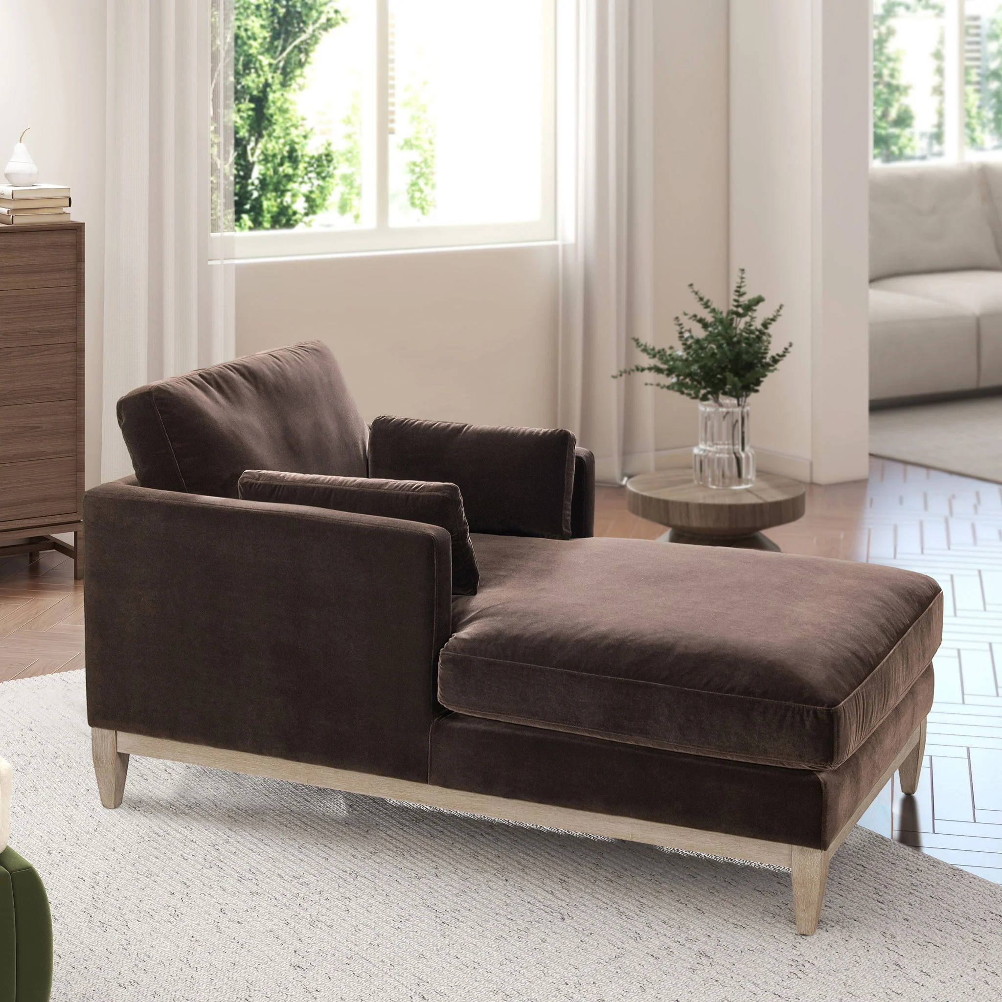 Knox - Modern Farmhouse Chaise Lounge Chair - Image 11