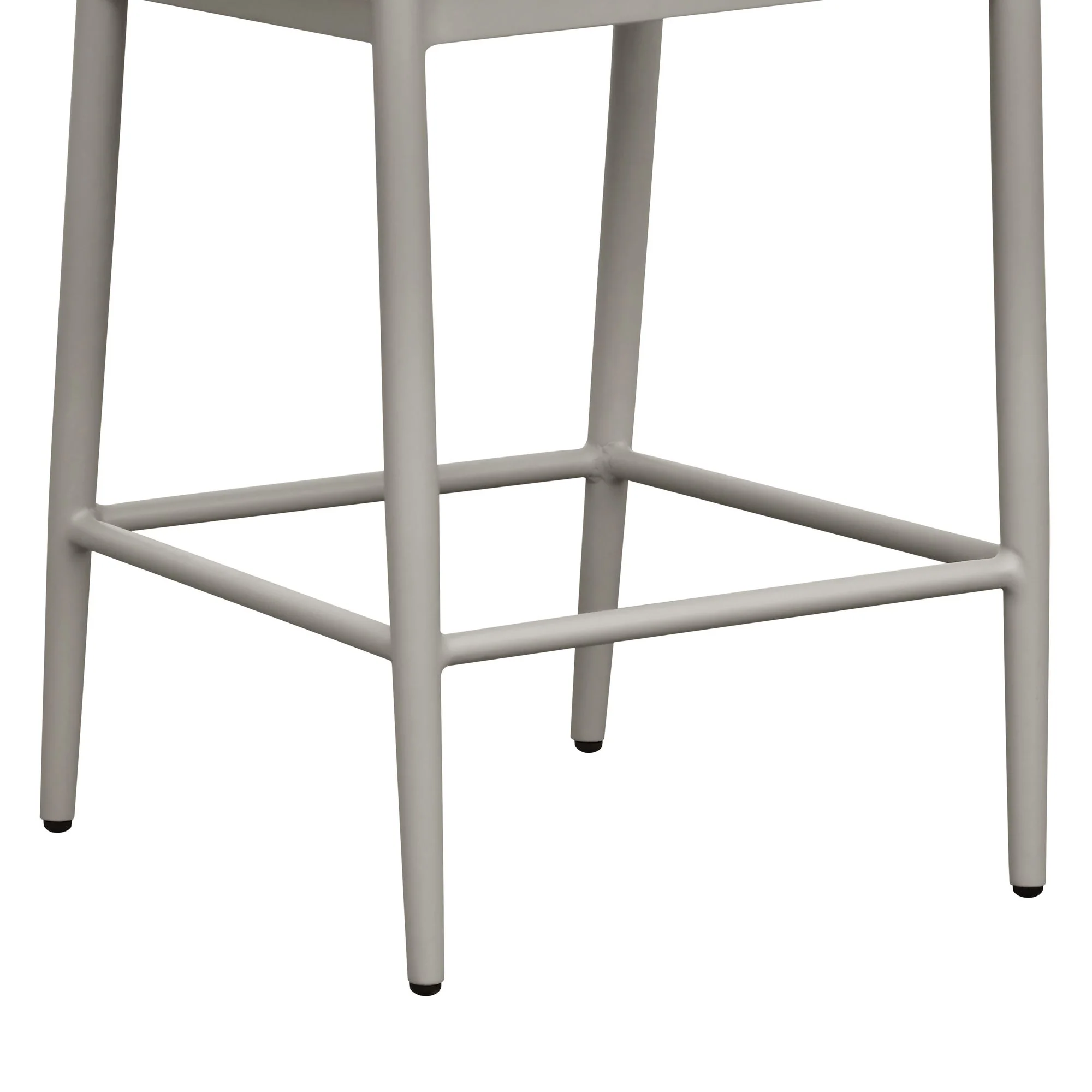 Kobalt - Counter Height Outdoor Barstool - Ivory - Image 3
